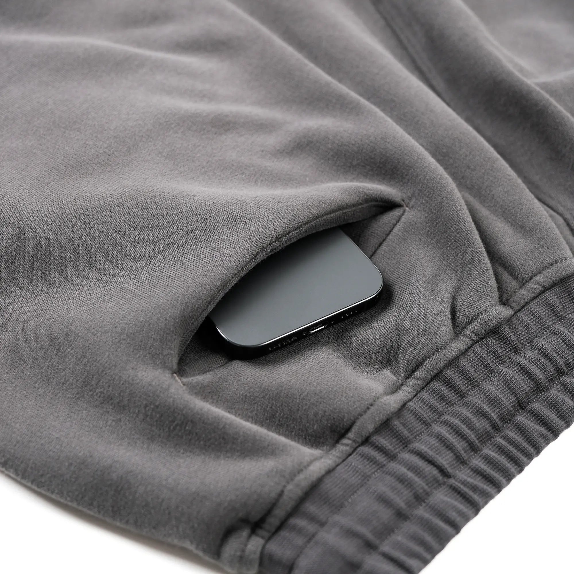 Pvot Athleisure Ex-Wide Sweat Pants (Smoke Black)