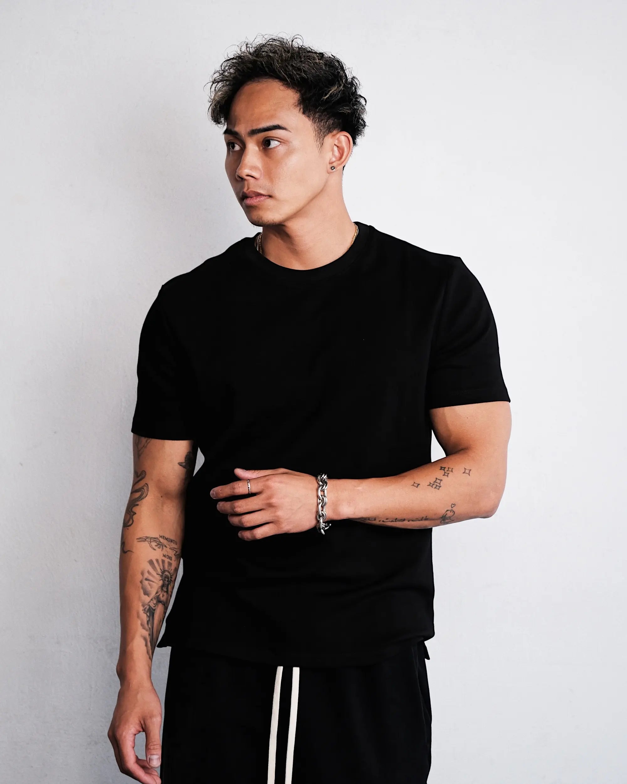 Pvot Flex Weight Athleisure T-Shirts (Black)