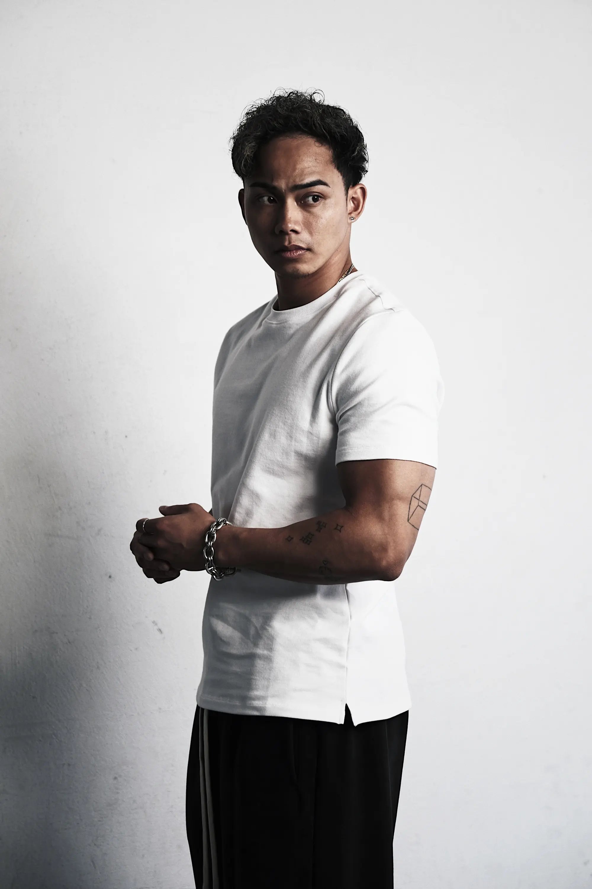 Pvot Flex Weight Athleisure T-Shirts (Off White)