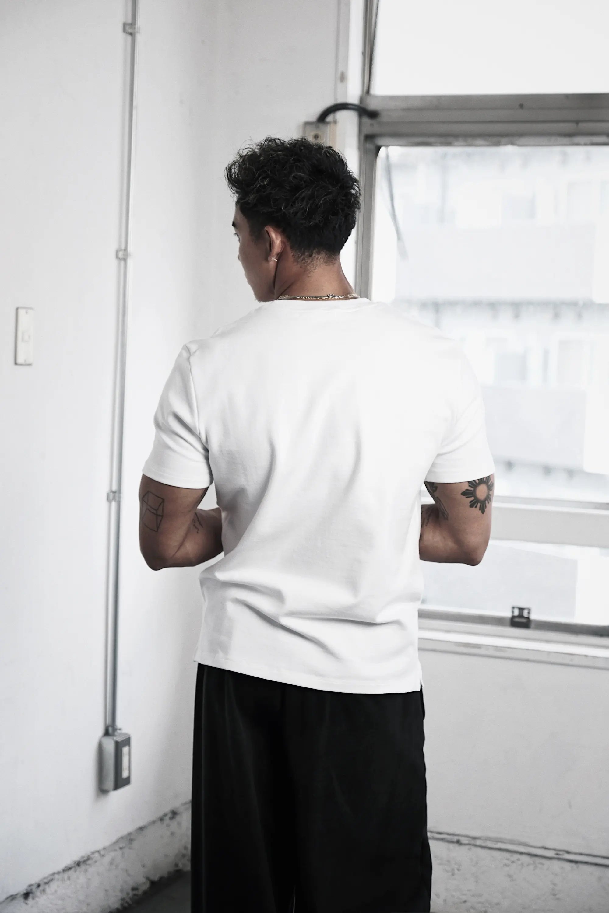 Pvot Flex Weight Athleisure T-Shirts (Off White)