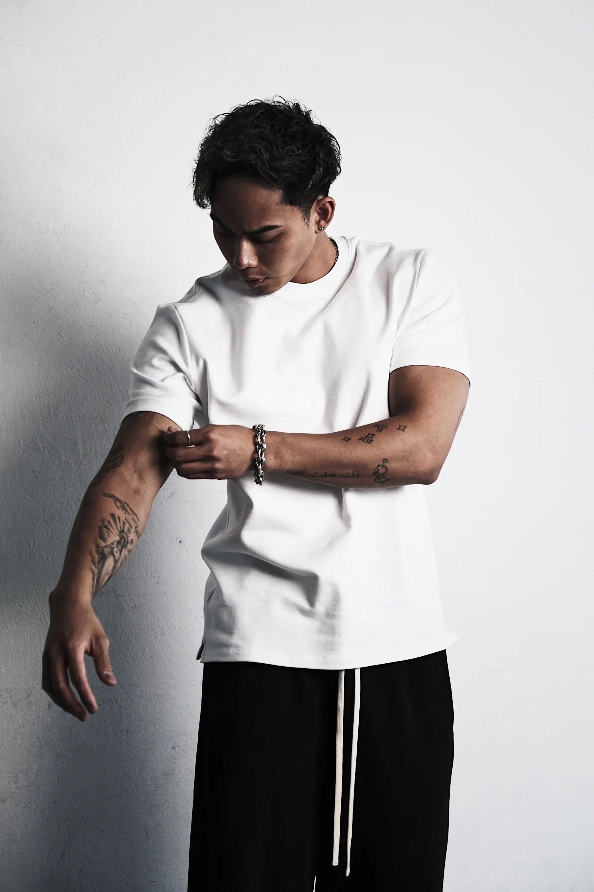 Pvot Flex Weight Athleisure T-Shirts (Off White)