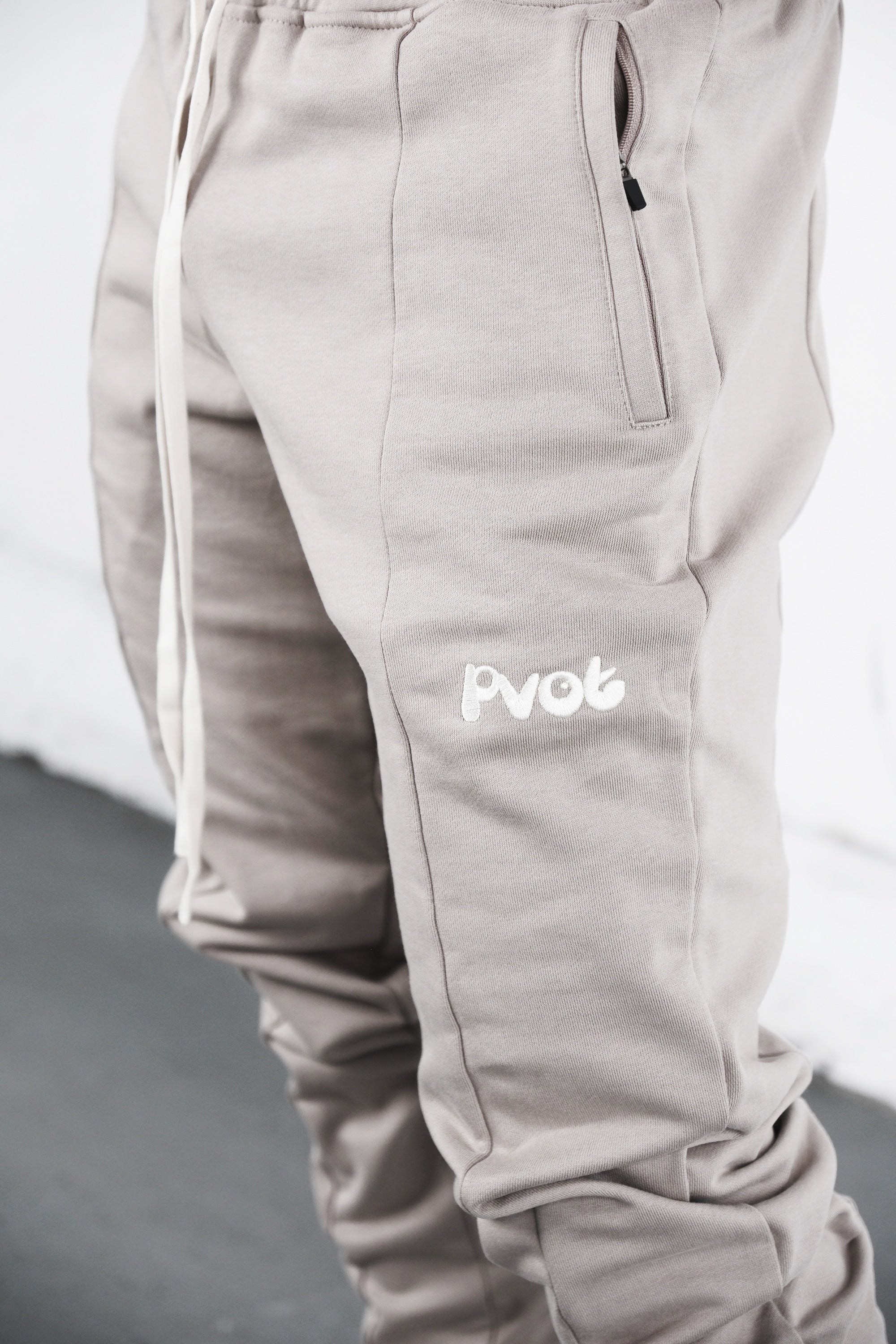 Pvot SBP Sweat Jogger Pants (Sand Beige)