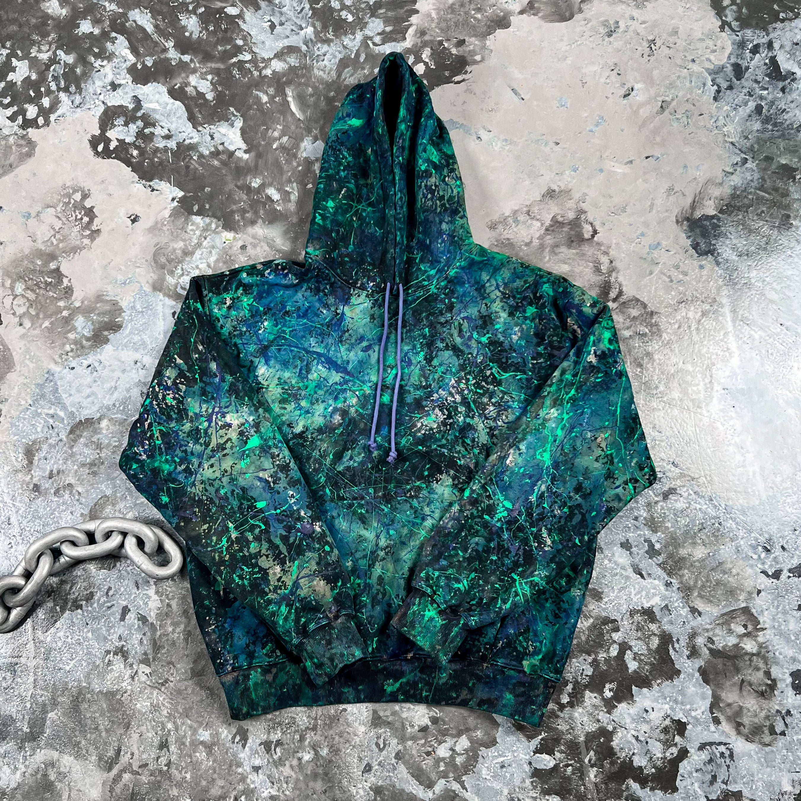 Pvot Premium Hoodie (MC-Blue / Emerald)