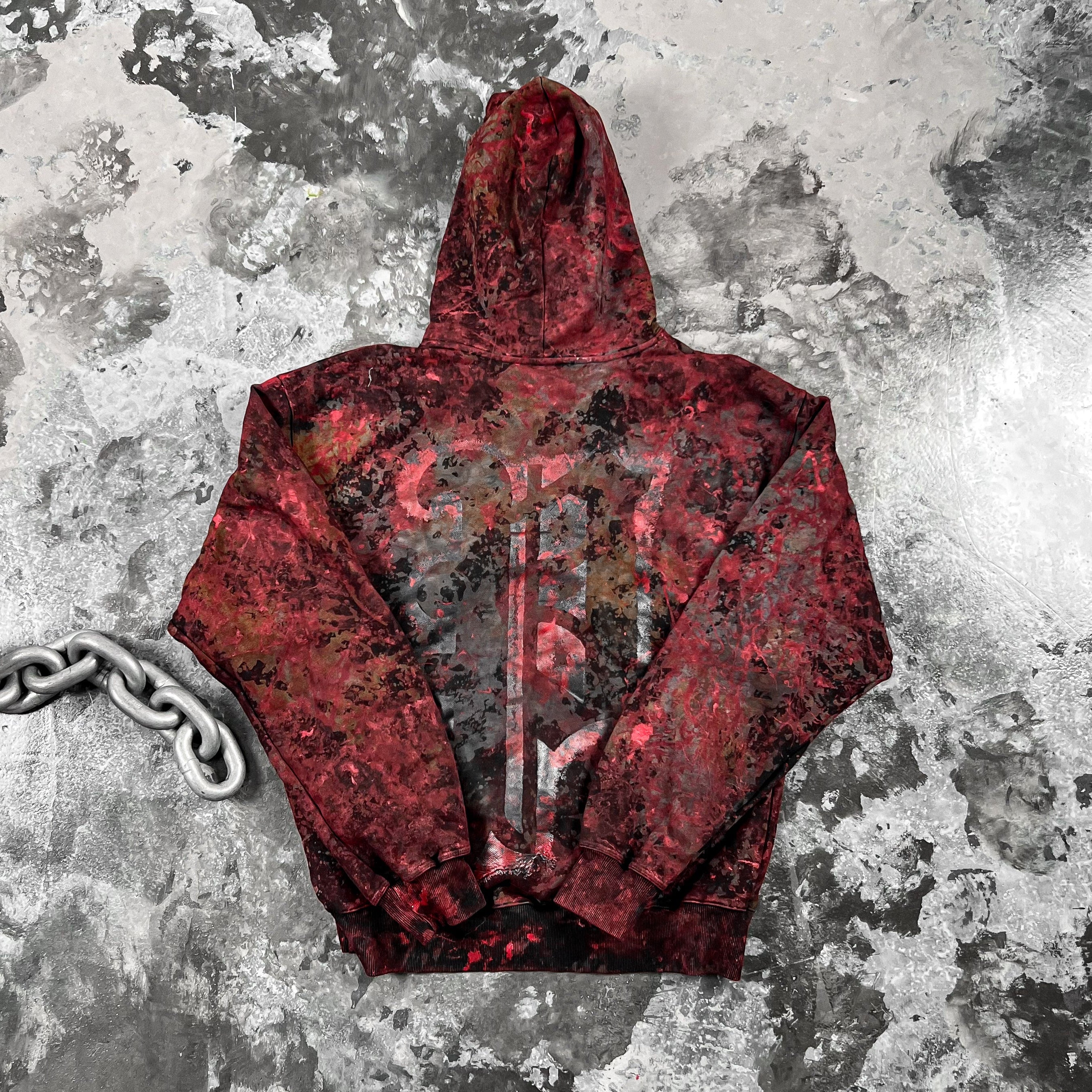 Pvot Premium Hoodie (MC-Black / Red)