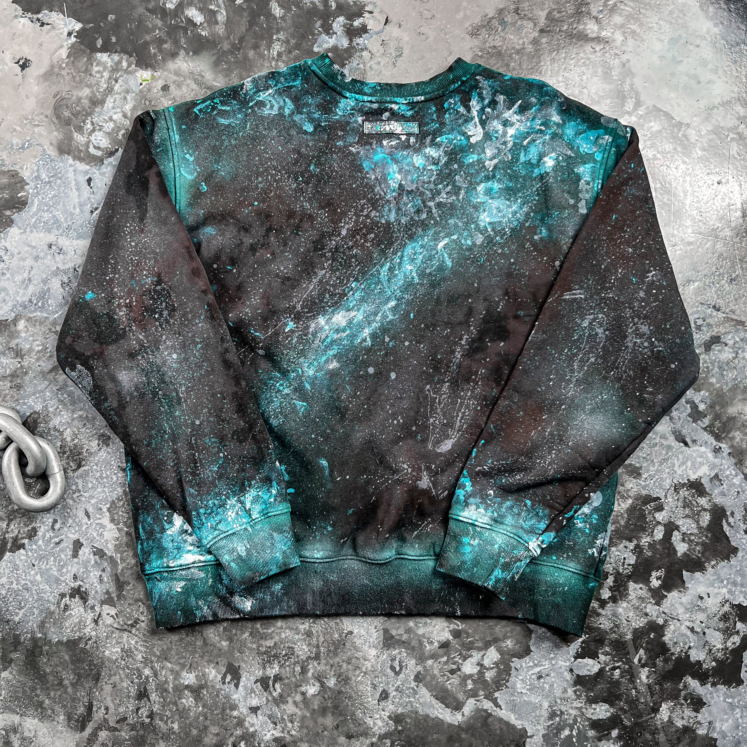 Pvot Athleisure Sweat Shirts (MC- Turquoise & White)