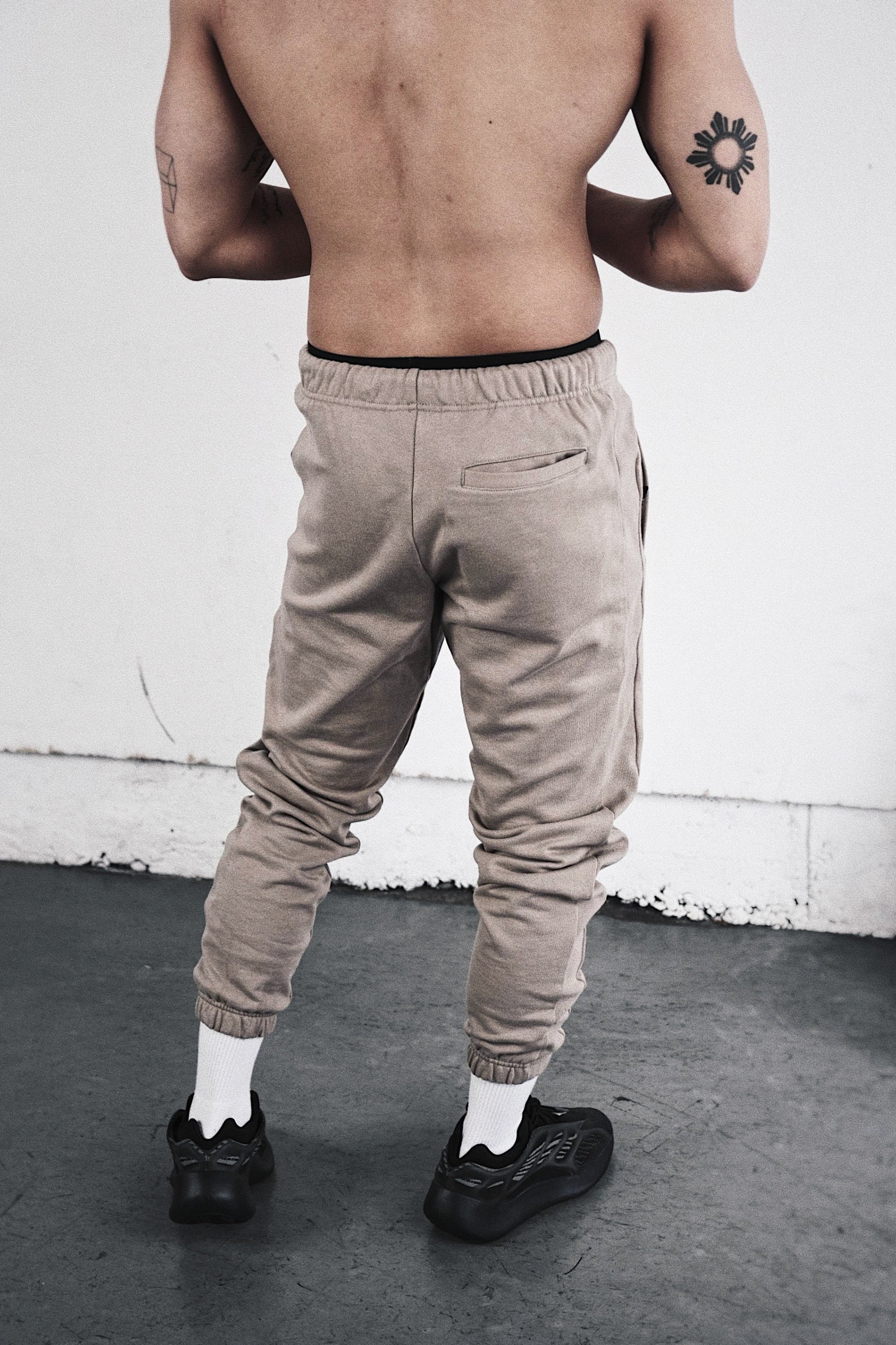 Pvot SR Sweat Jogger Pants (Sand Beige)