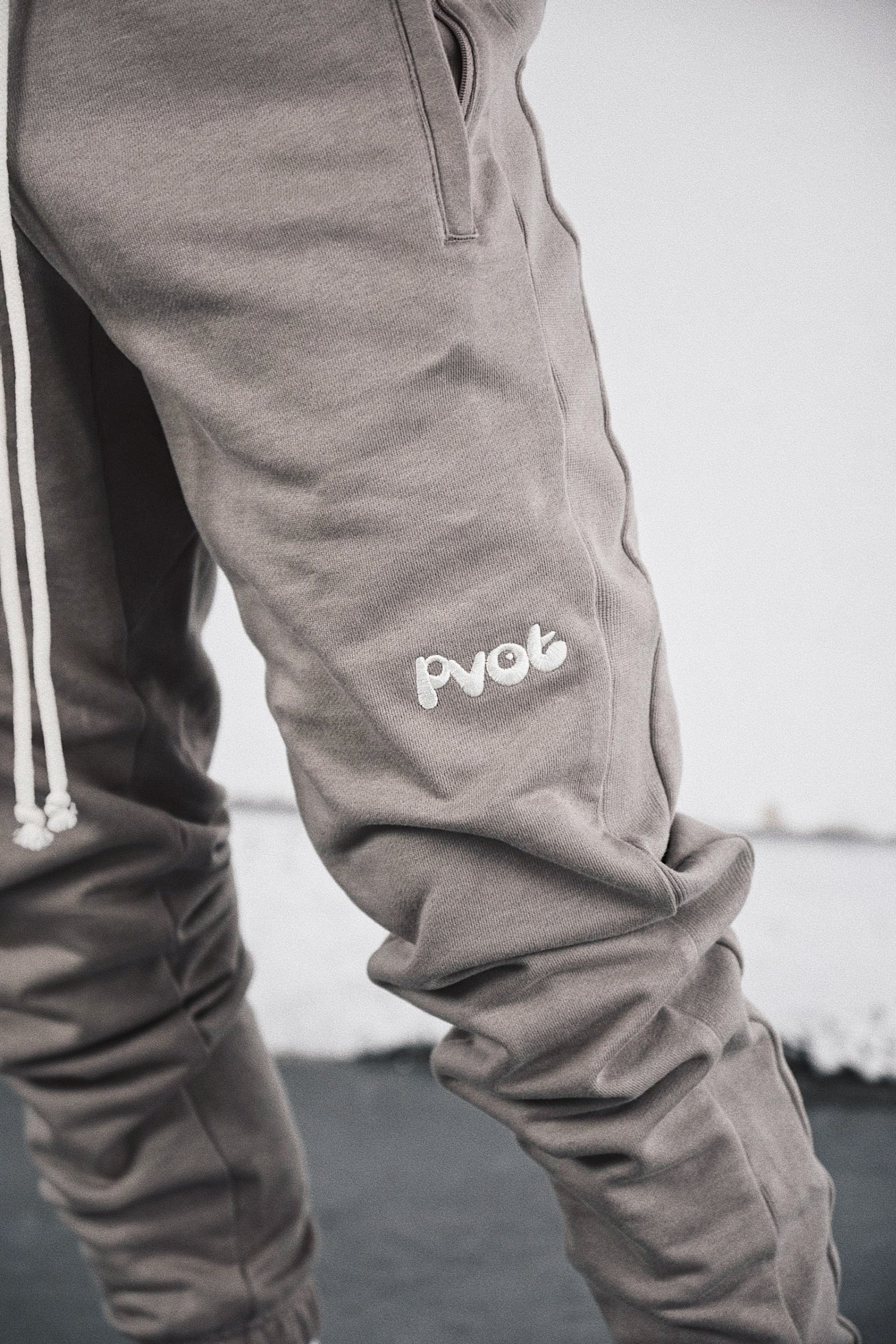 Pvot SR Sweat Jogger Pants (Sand Beige)