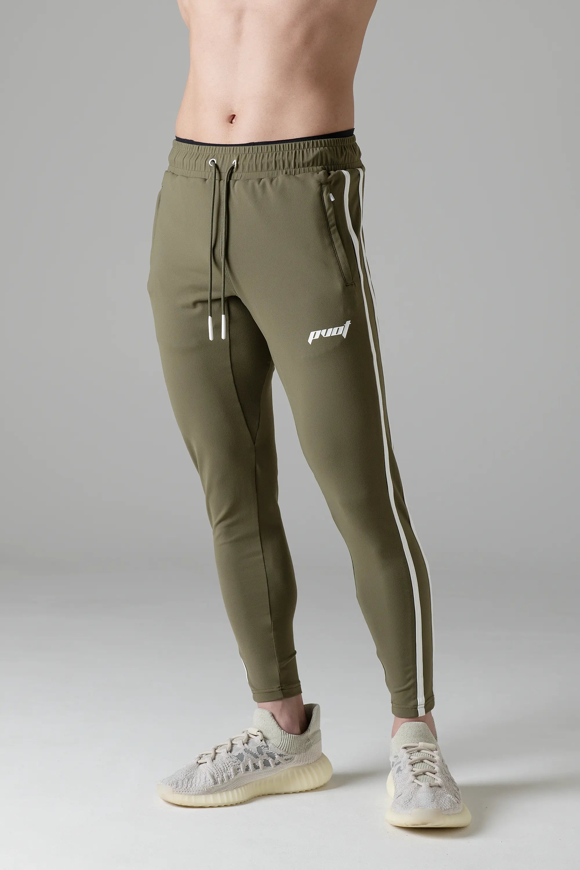 Pvot Athletic L-Stretch Jogger Pants (Army Green)