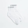 Pvot Mlatt Short Socks (White - Gray)