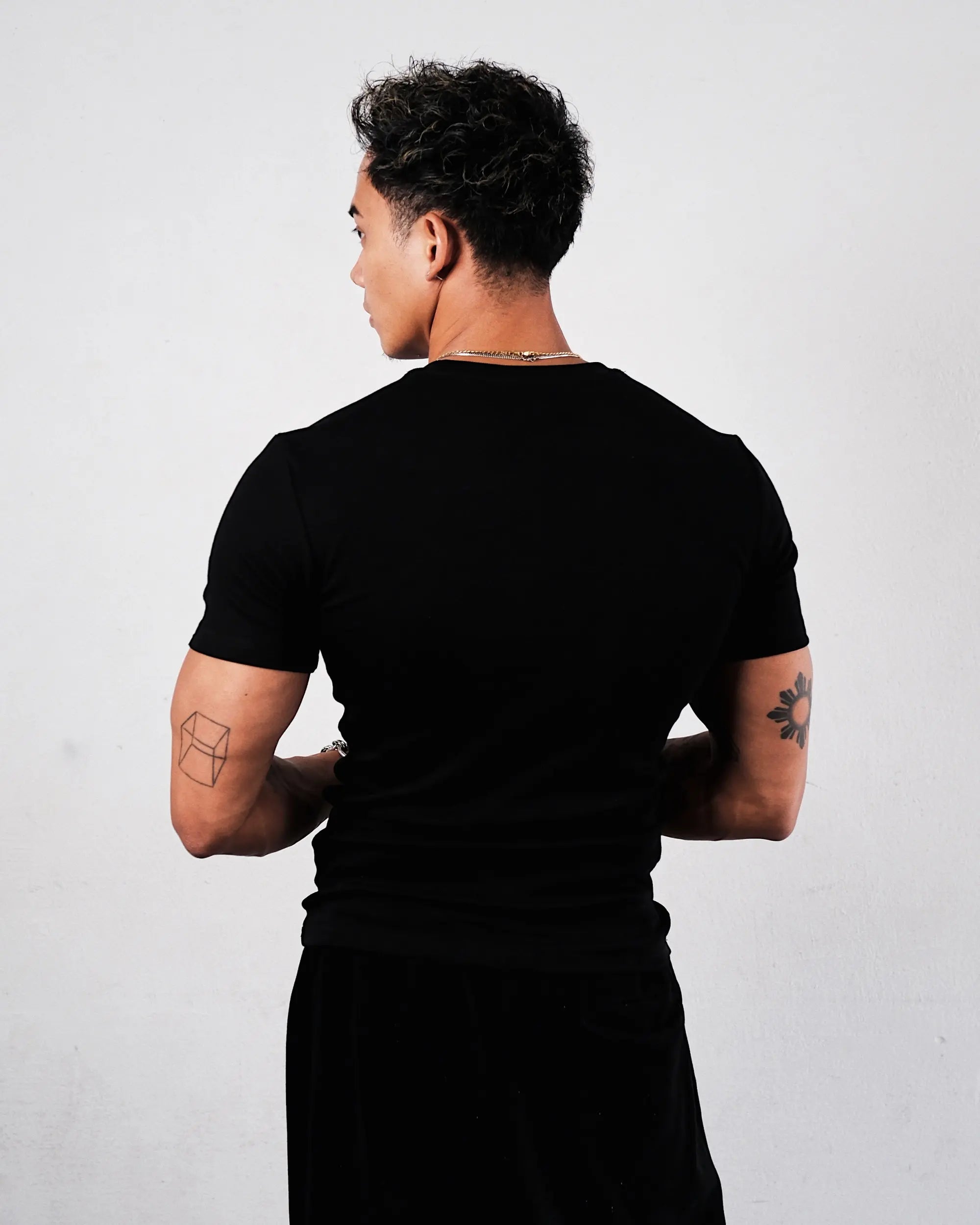 Pvot Muscle Rib T-Shirts (Black)