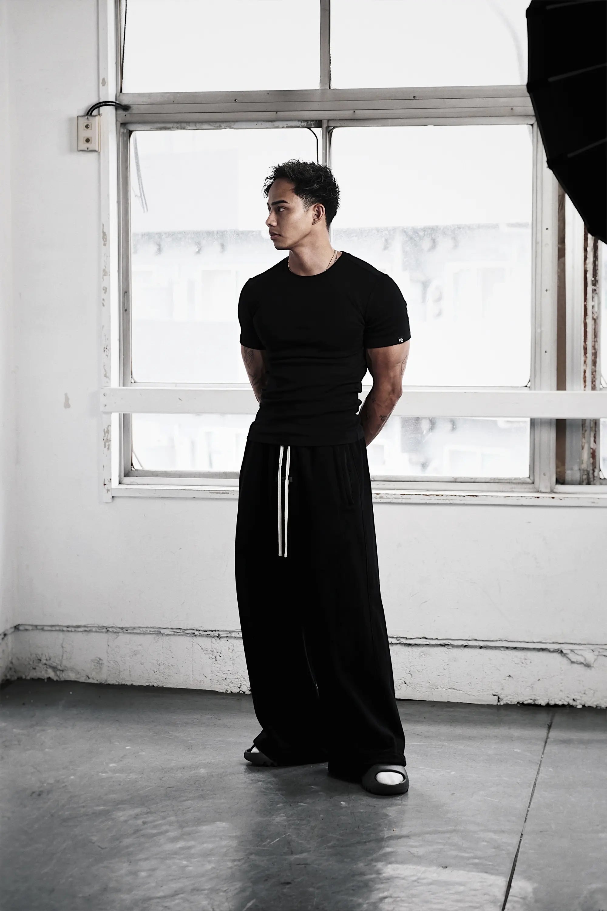 Pvot Muscle Rib T-Shirts (Black)