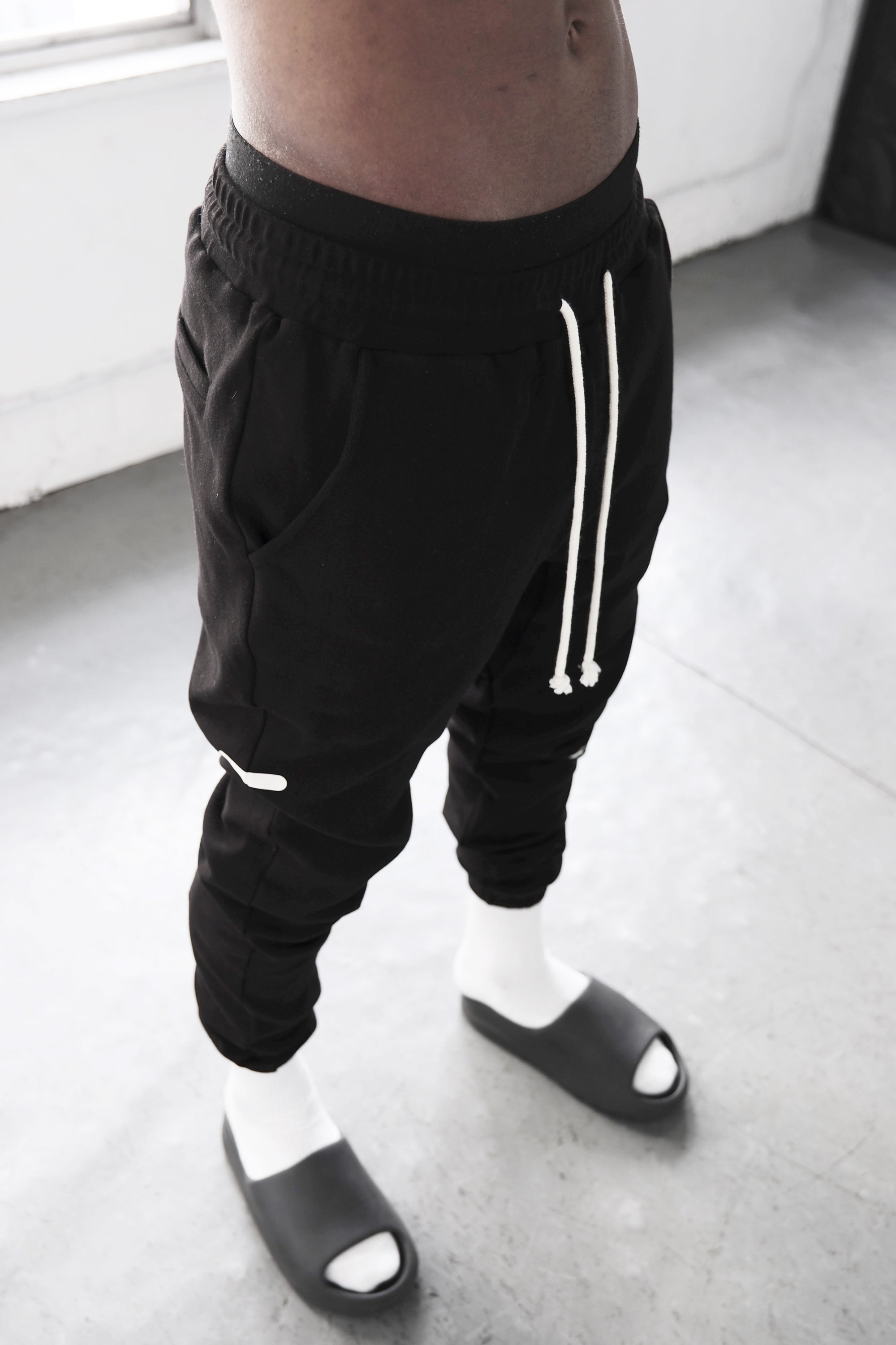Pvot Premium Stretch Sweat Pants (Black)