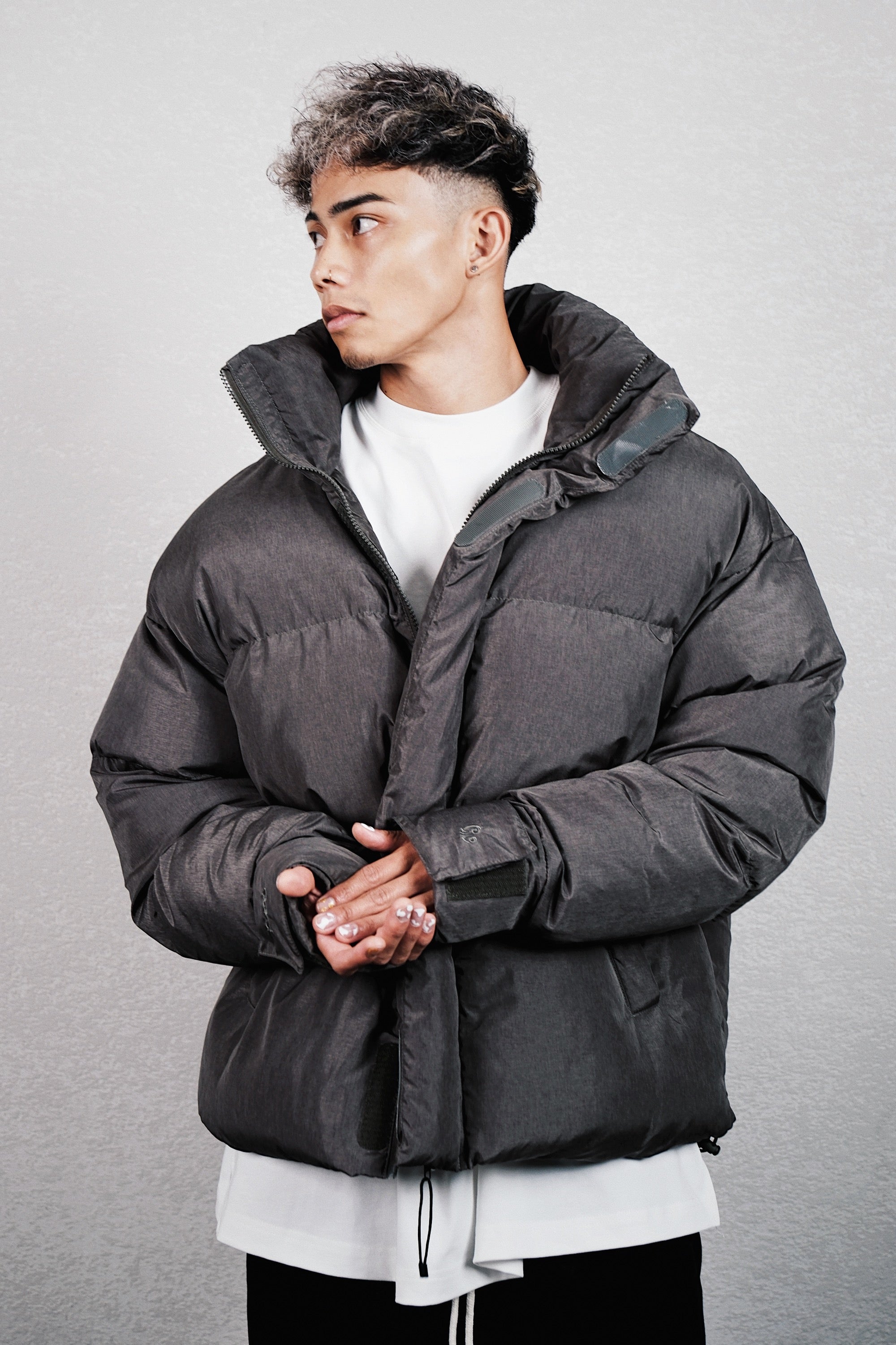 Pvot Premium Puffer Jacket (Moss Olive)