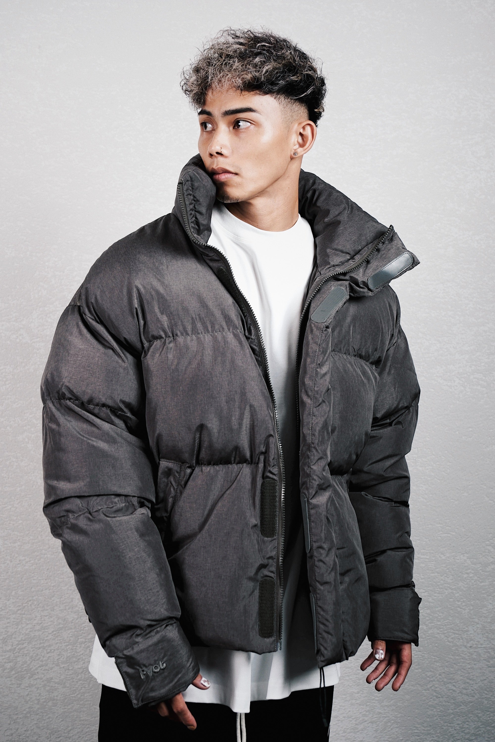 Pvot Premium Puffer Jacket (Moss Olive)