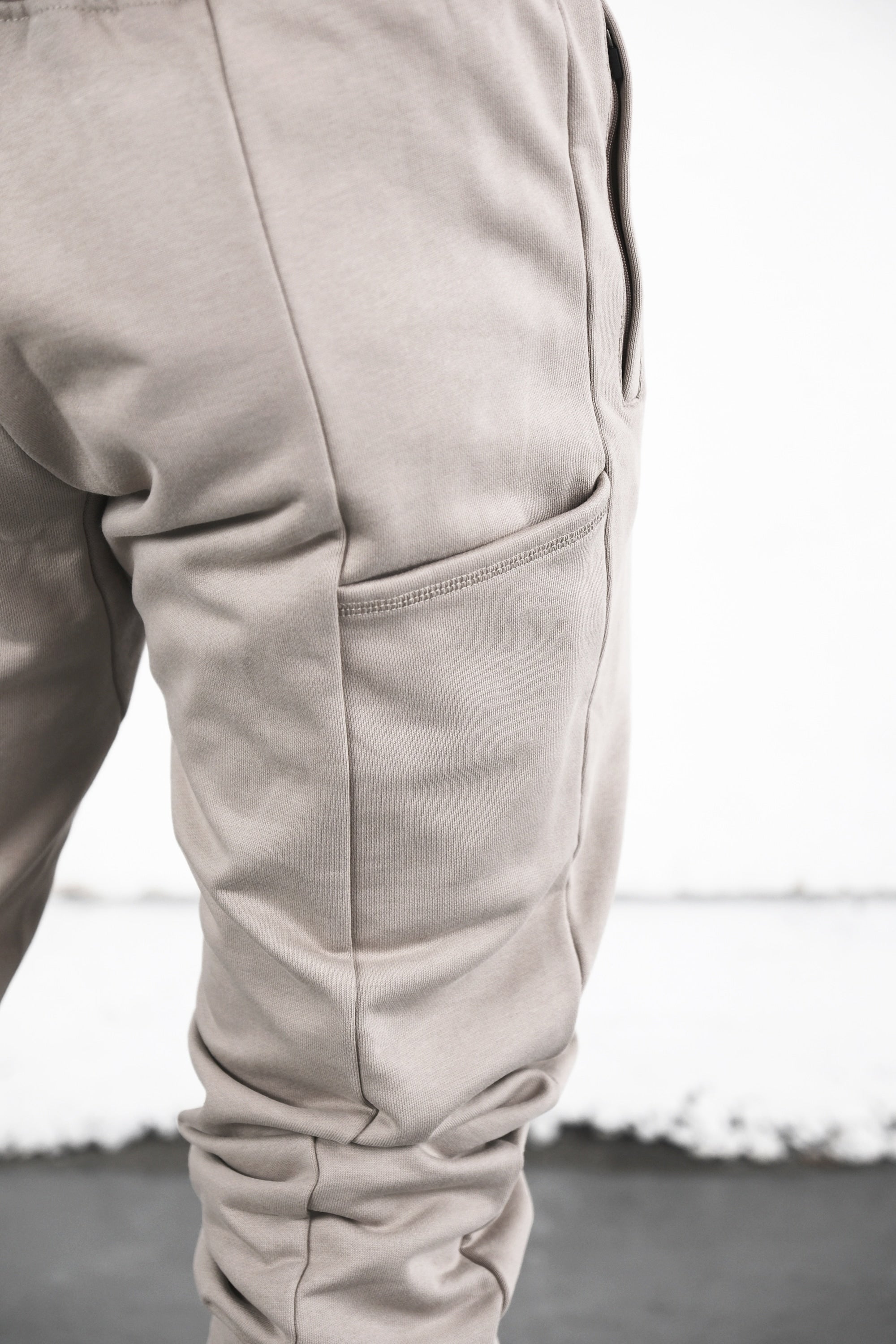 Pvot SBP Sweat Jogger Pants (Sand Beige)