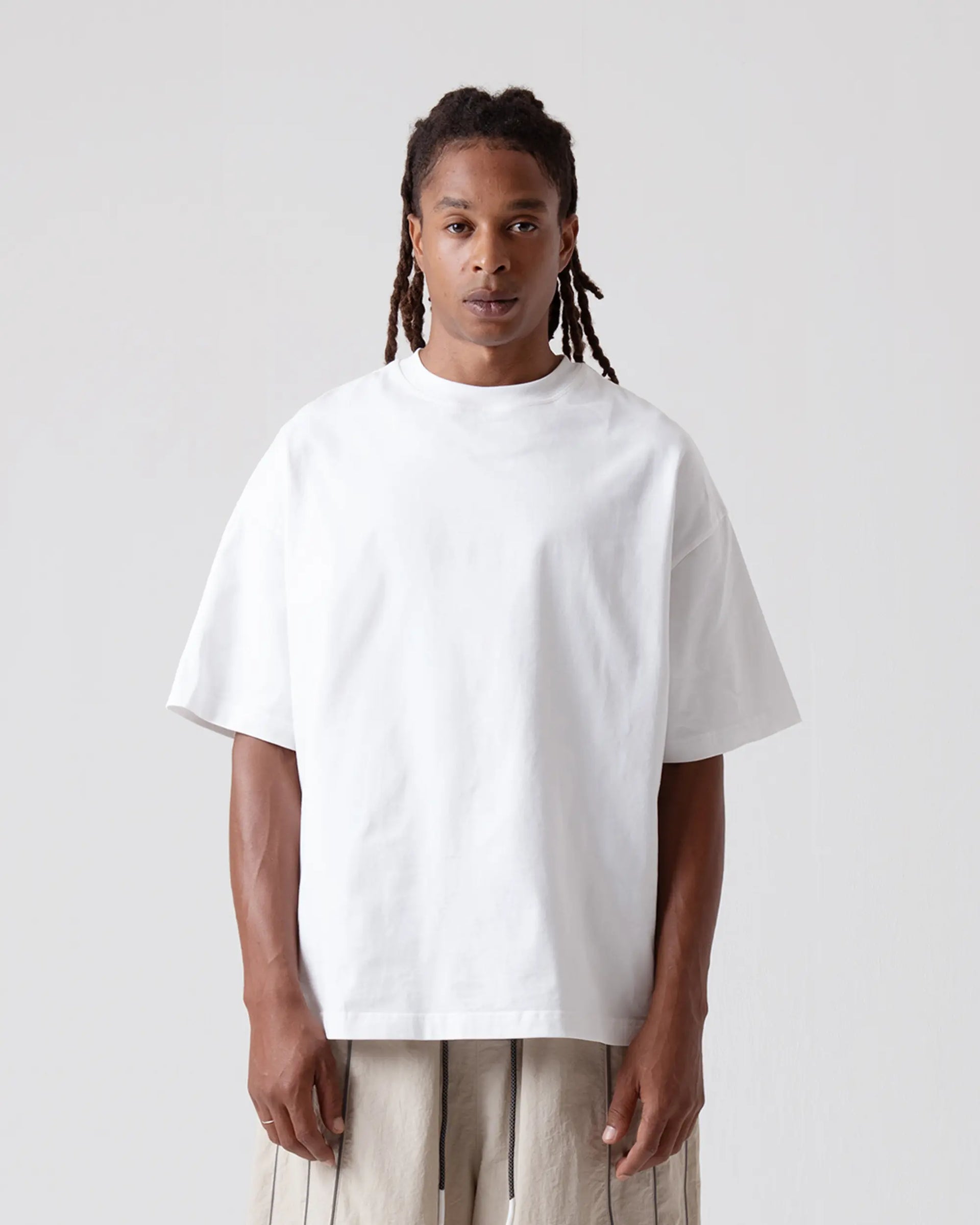 Pvot Signature Over-sized T-Shirts (White)