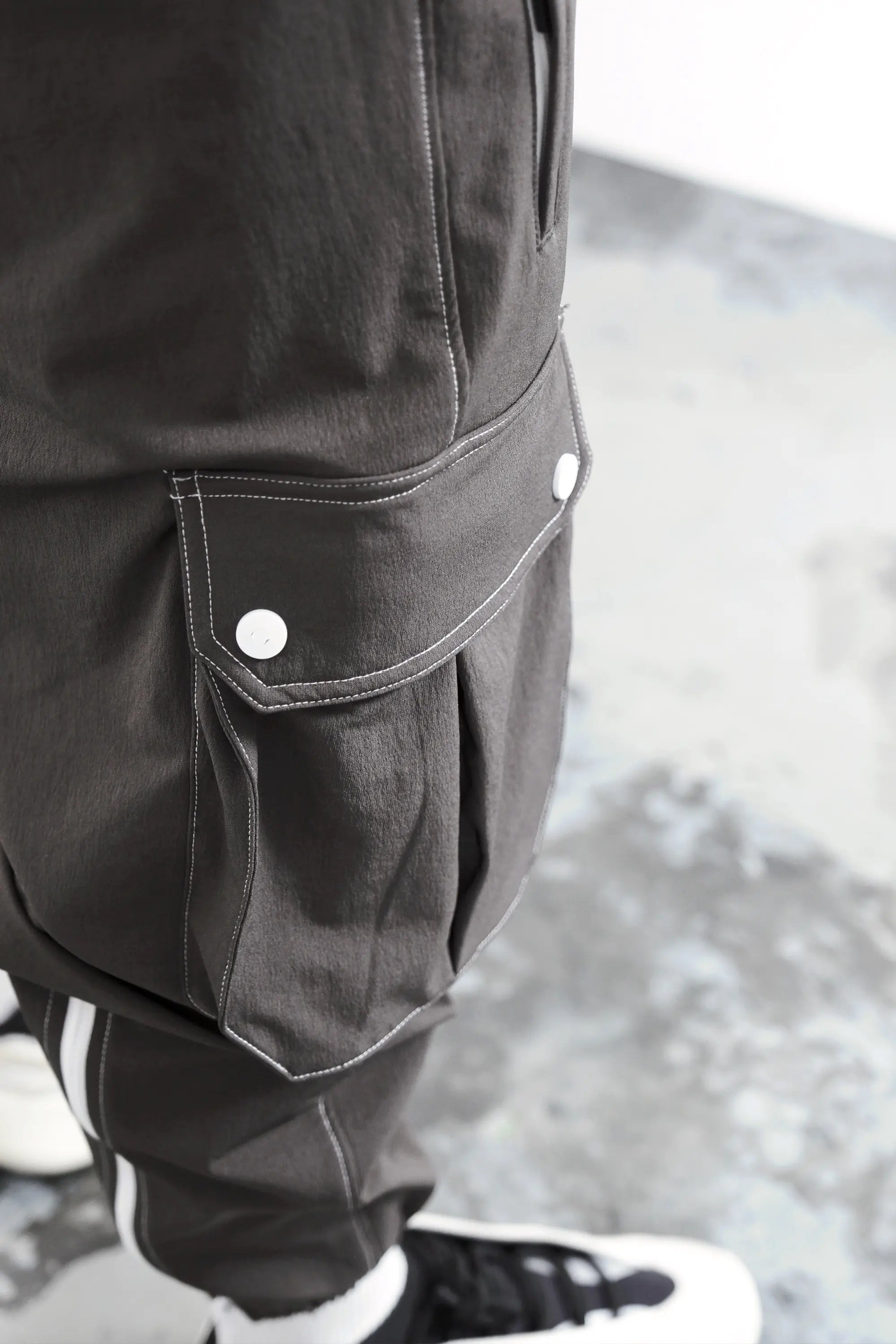 Pvot "Solitude" Stretch Cargo Jogger Pants (Moss Olive)