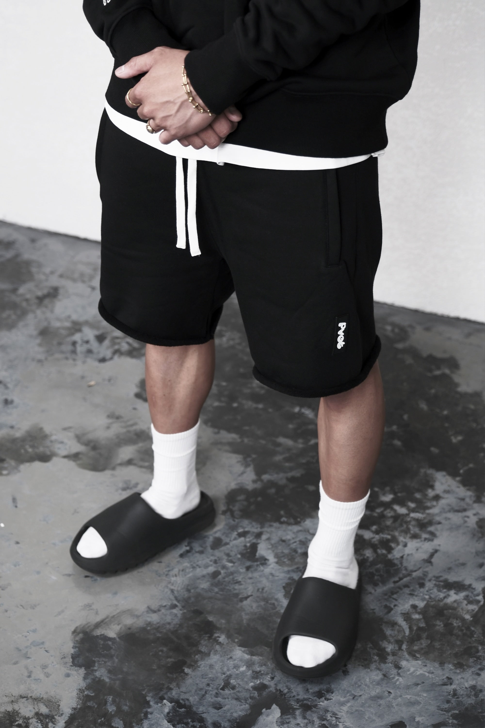 Pvot Sweat Shorts Ver2 (Black)