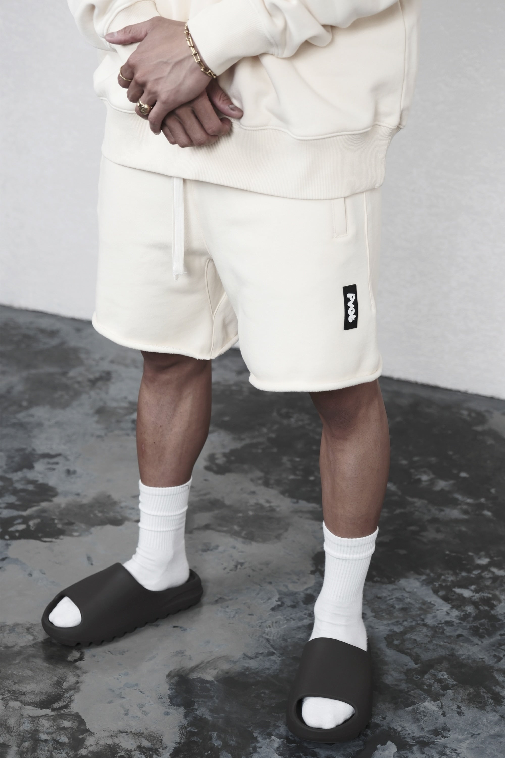 Pvot Sweat Shorts Ver2 (Cream)