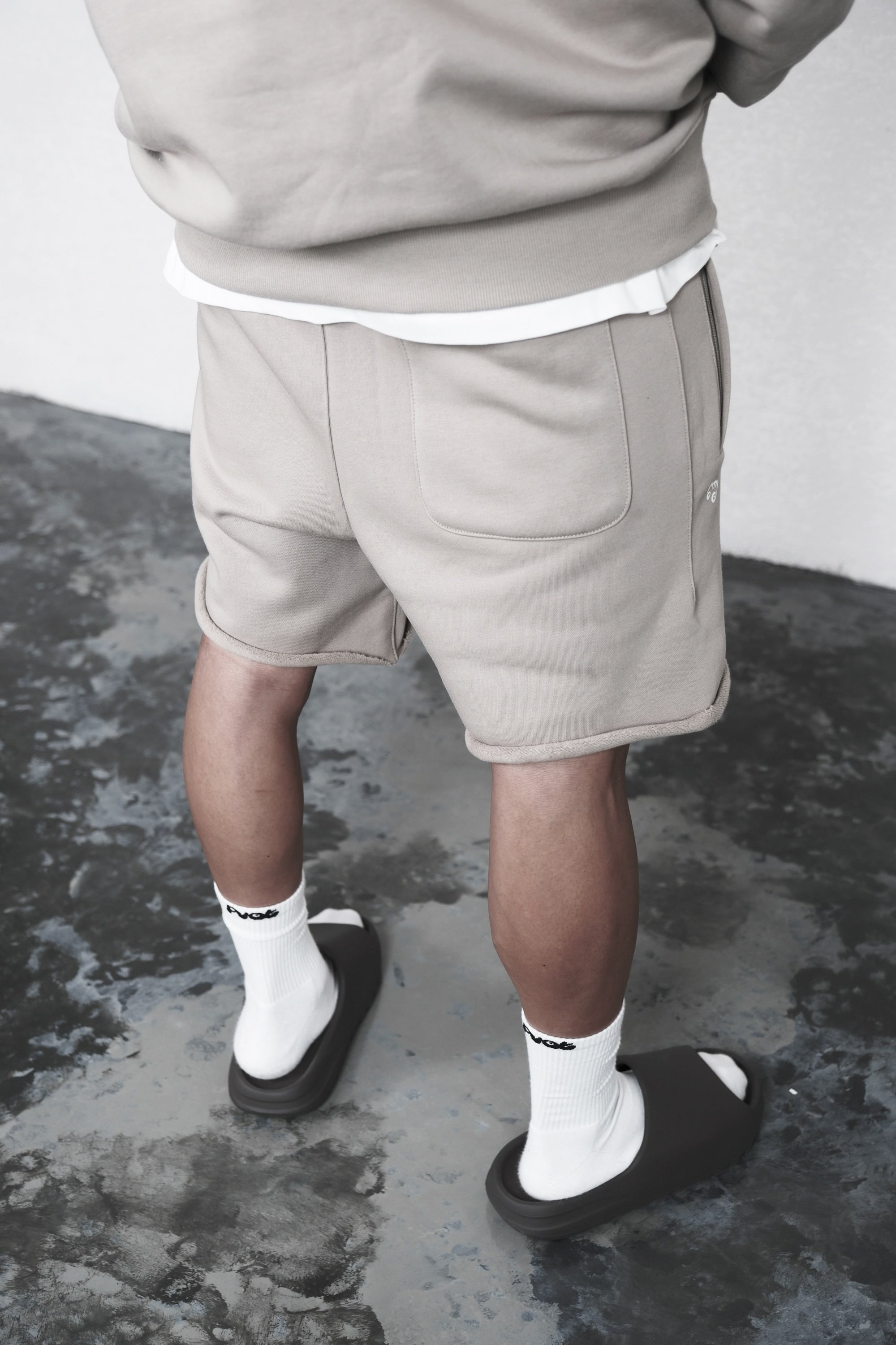 Pvot Sweat Shorts Ver2 (Sand Beige)