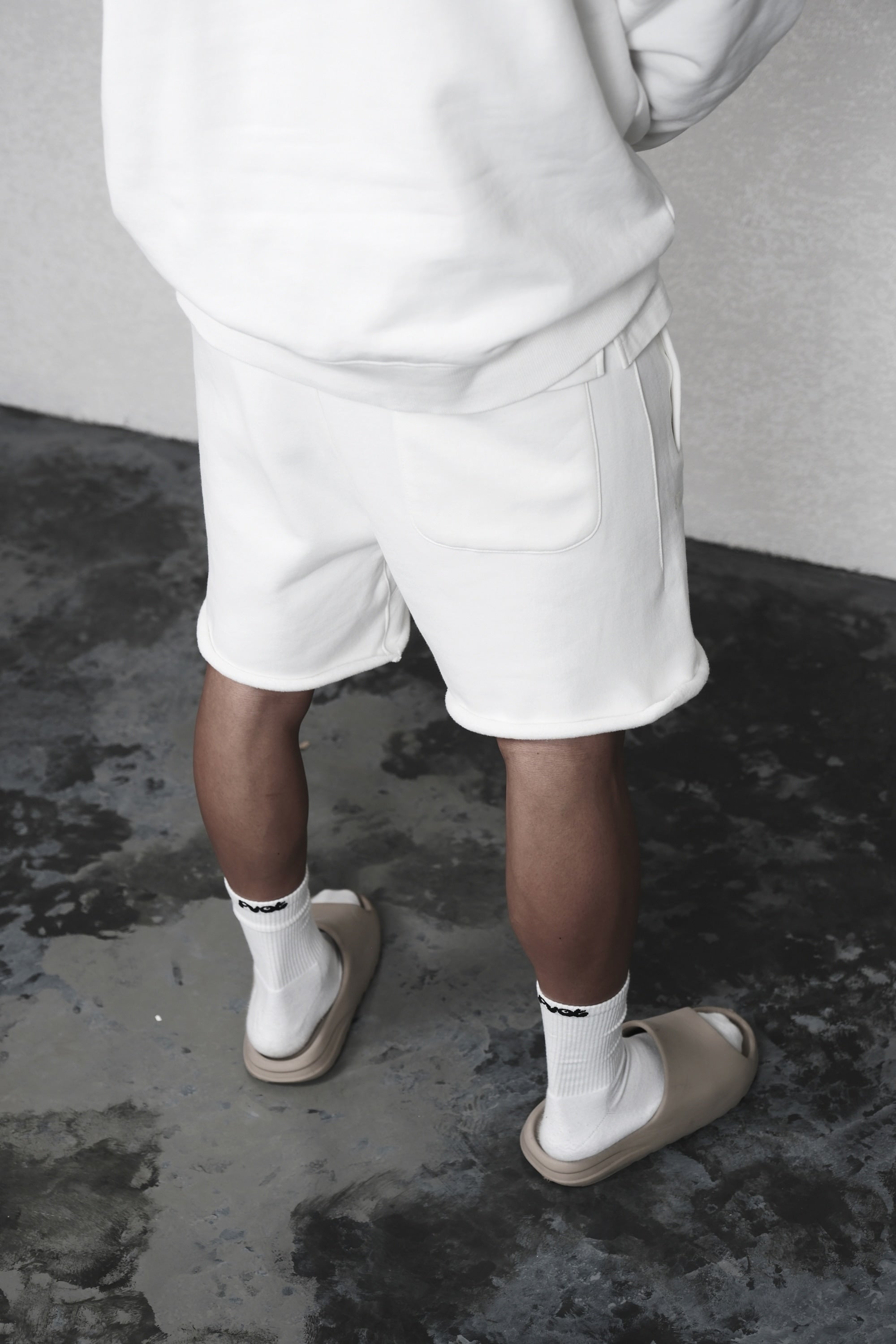 Pvot Sweat Shorts Ver2 (White)