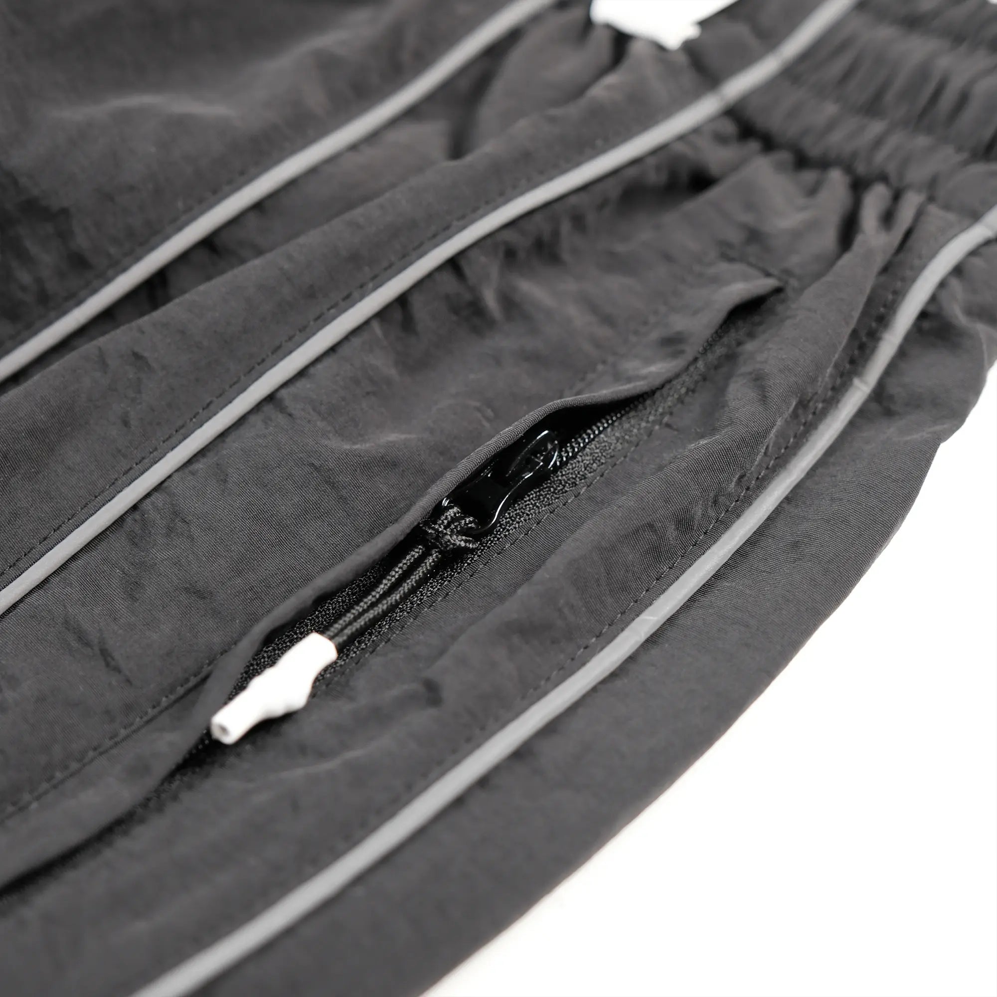 Pvot "Volux" Ref-Wide Nylon Shorts (Black)