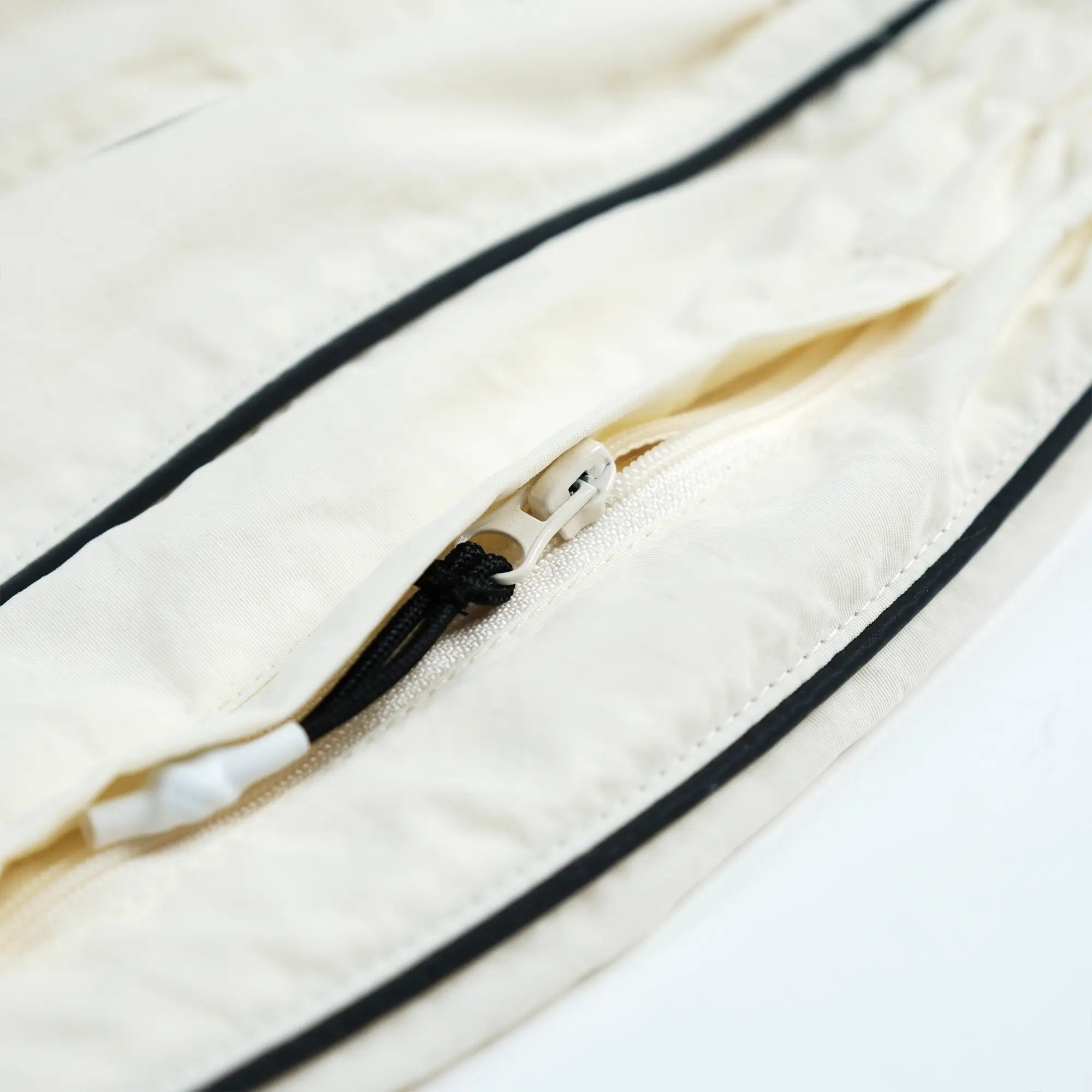 Pvot "Volux" Ref-Wide Nylon Shorts (Bone White)