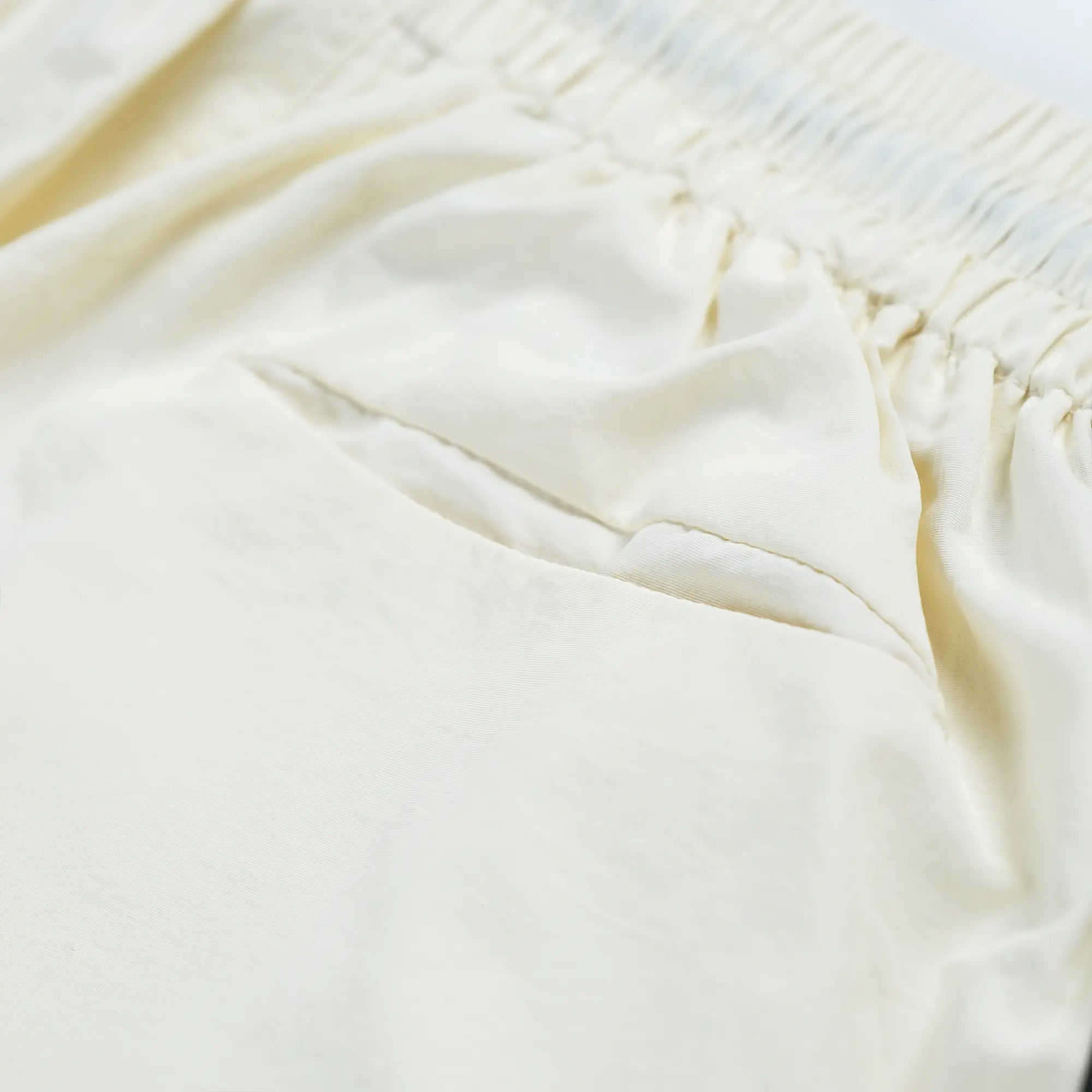 Pvot "Volux" Ref-Wide Nylon Shorts (Bone White)