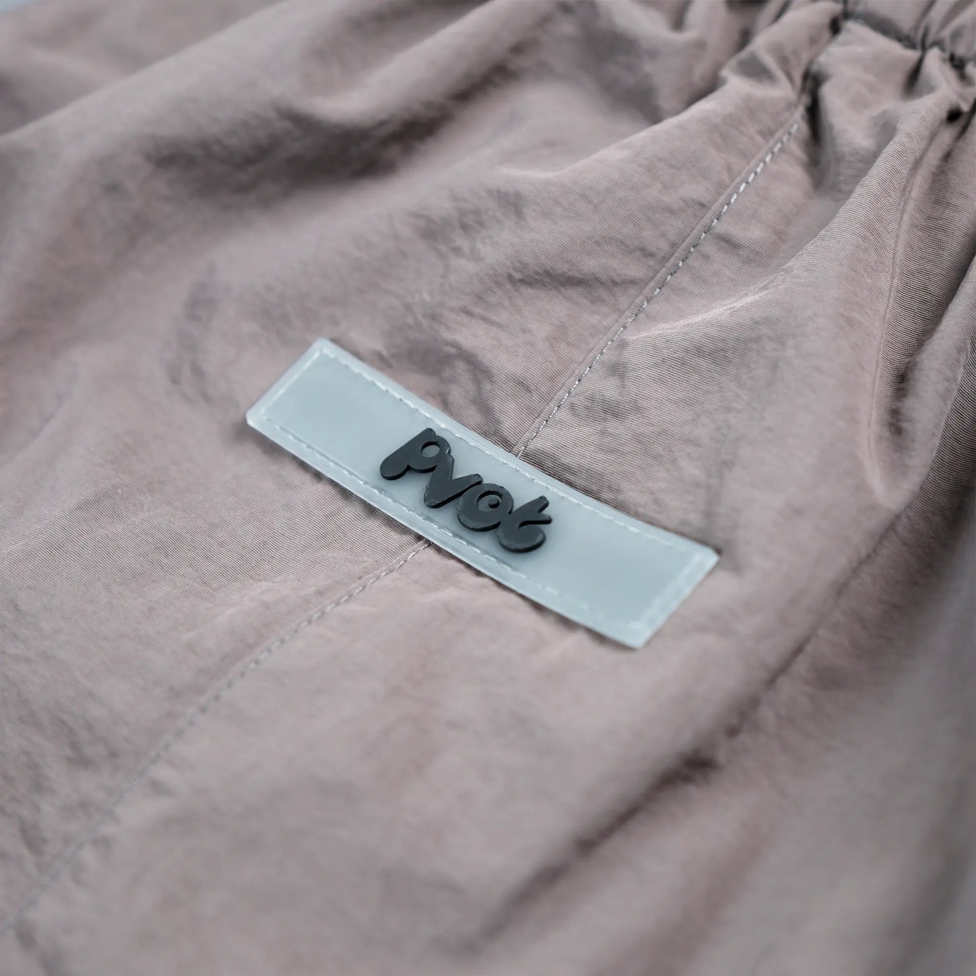 Pvot "Volux" Ref-Wide Nylon Shorts (Dust Charcoal)
