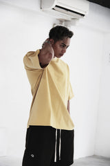 "Solitude" Over Sized T-Shirts (Washed Yellow)