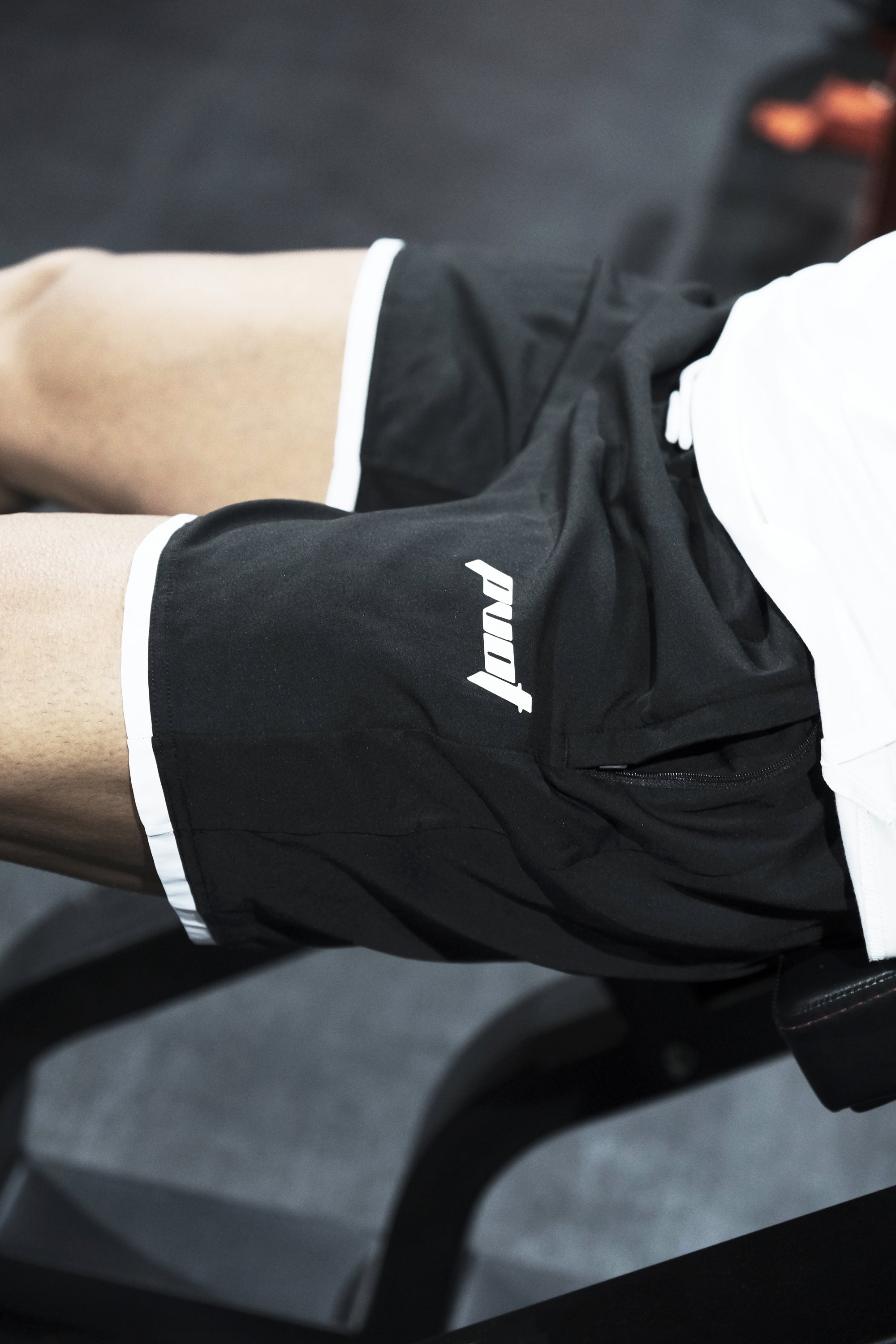 Pvot Athleisure Nylon Shorts (Black)