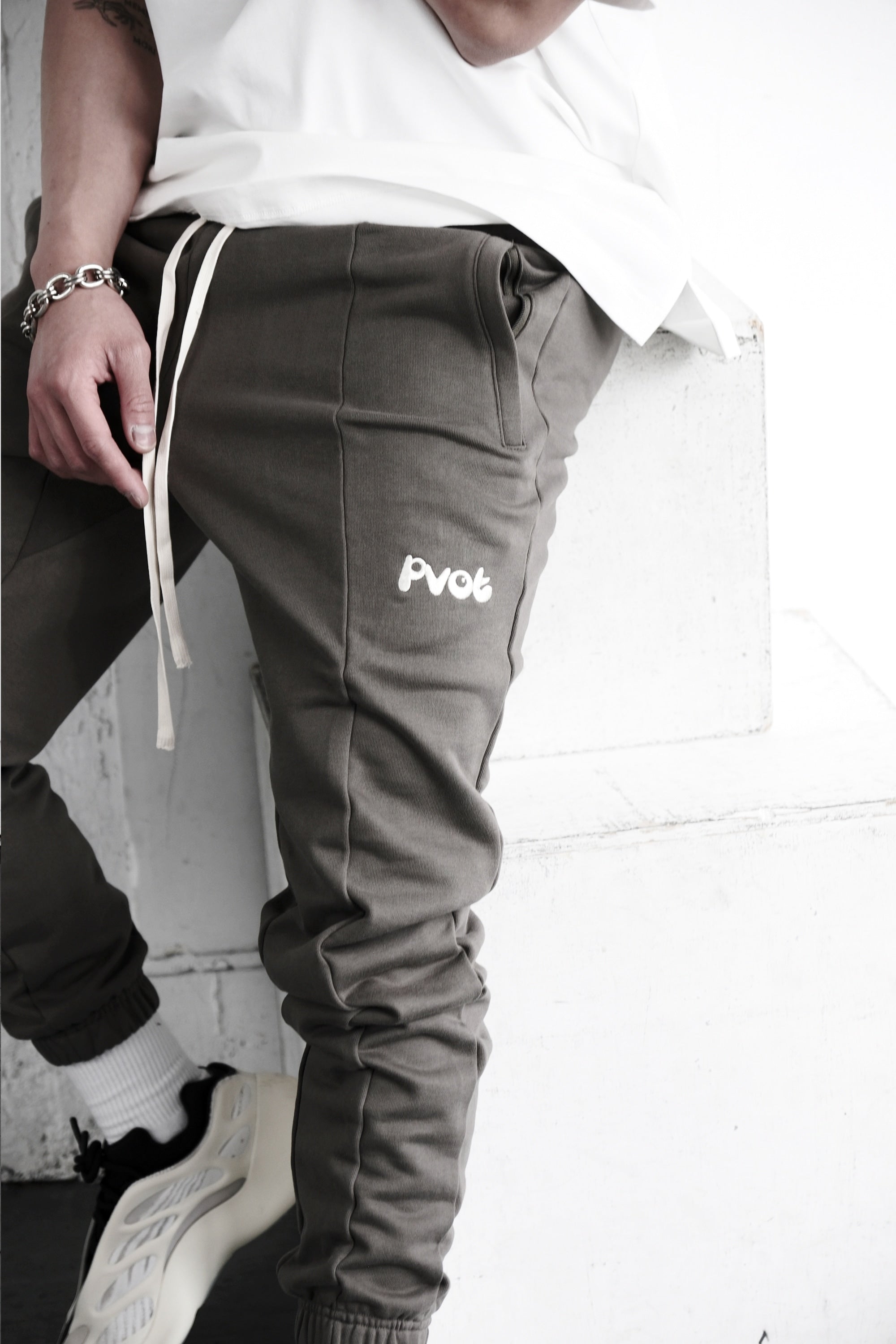 Pvot SBP Sweat Jogger Pants (Moss Olive)