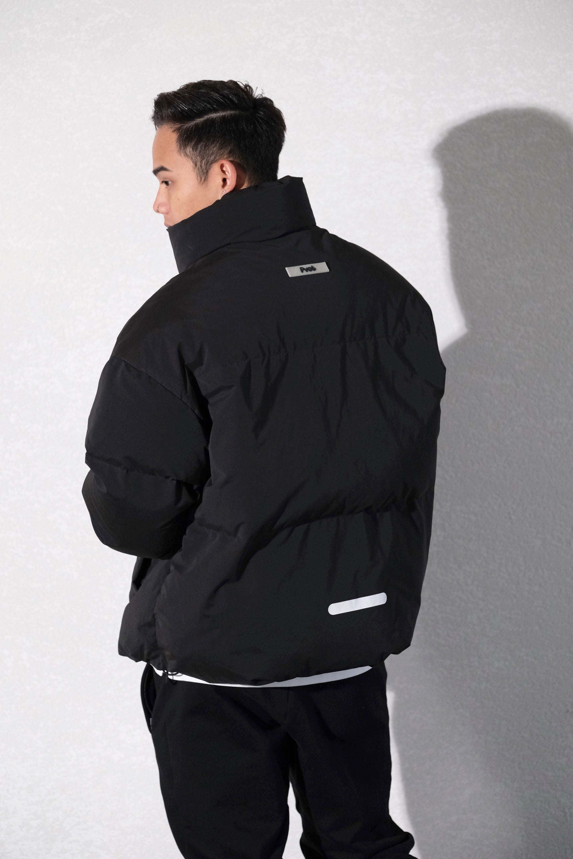 Pvot Premium Puffer Jacket (Black)