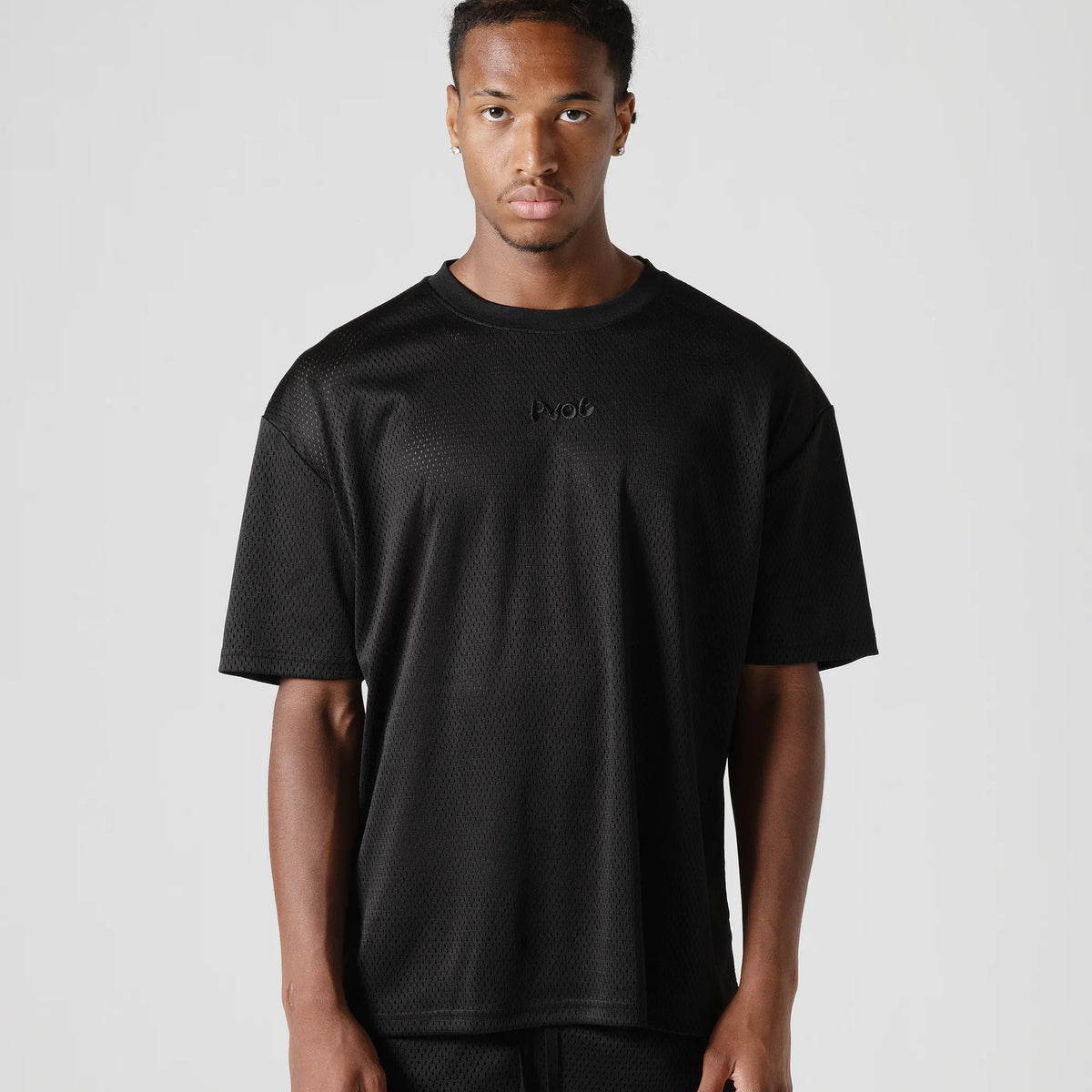 Pvot Core Mesh T-Shirts (Black)