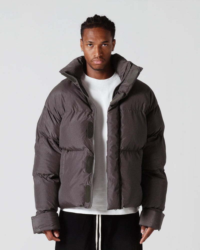Pvot Premium Puffer Jacket (Moss Olive)