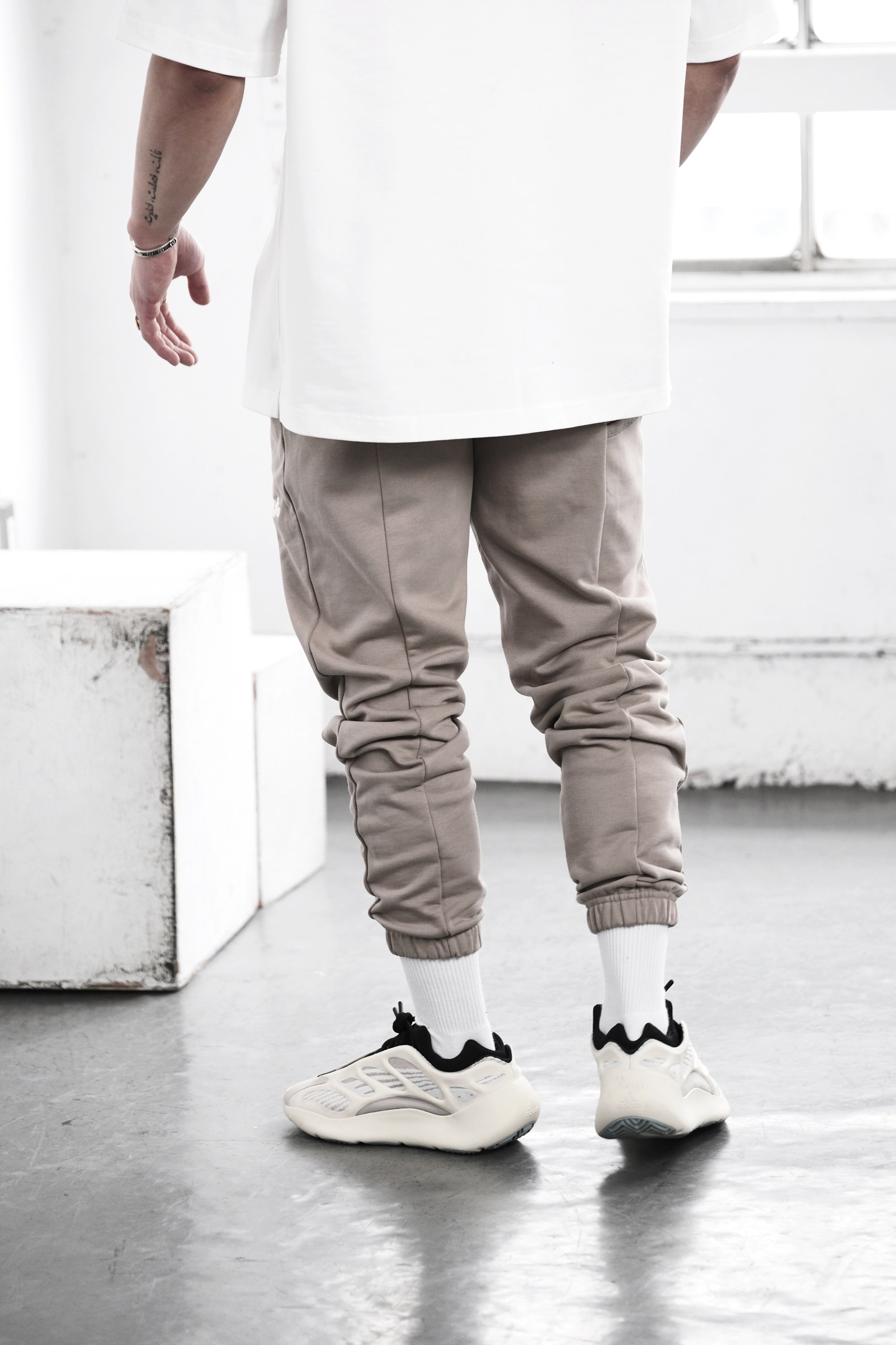 Pvot SBP Sweat Jogger Pants (Sand Beige)