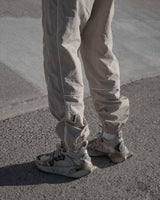 Pvot Premium Nylon Line Jogger Pants (Beige)