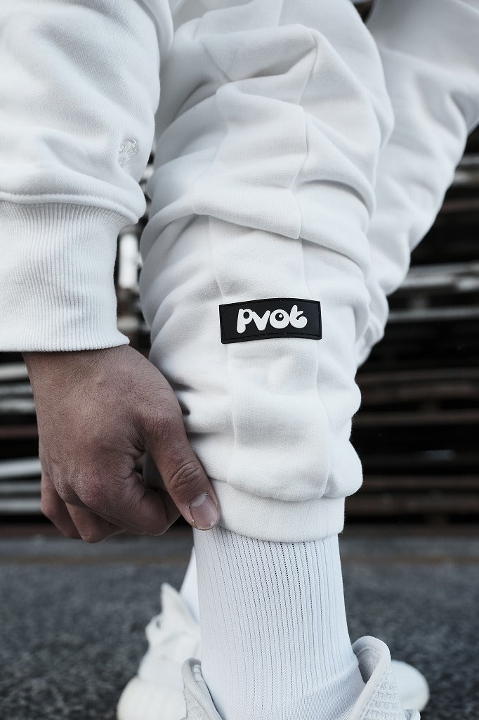 Pvot Premium Sweat Pants (White)