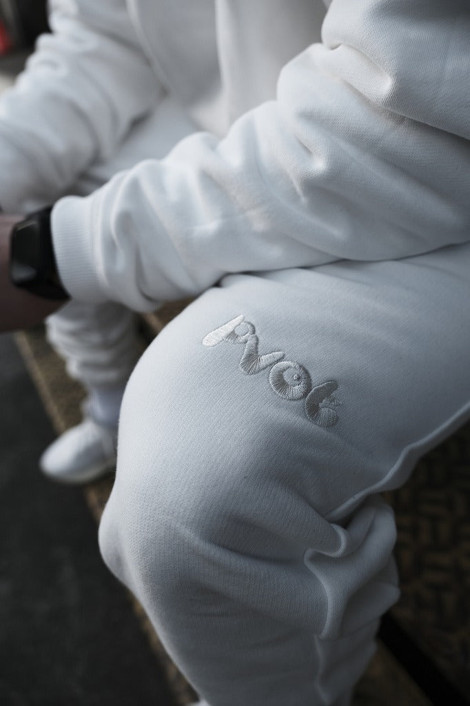 Pvot Premium Sweat Pants (White)