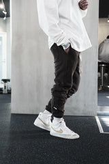 Pvot Premium Sweat Pants (Charcoal Brown)