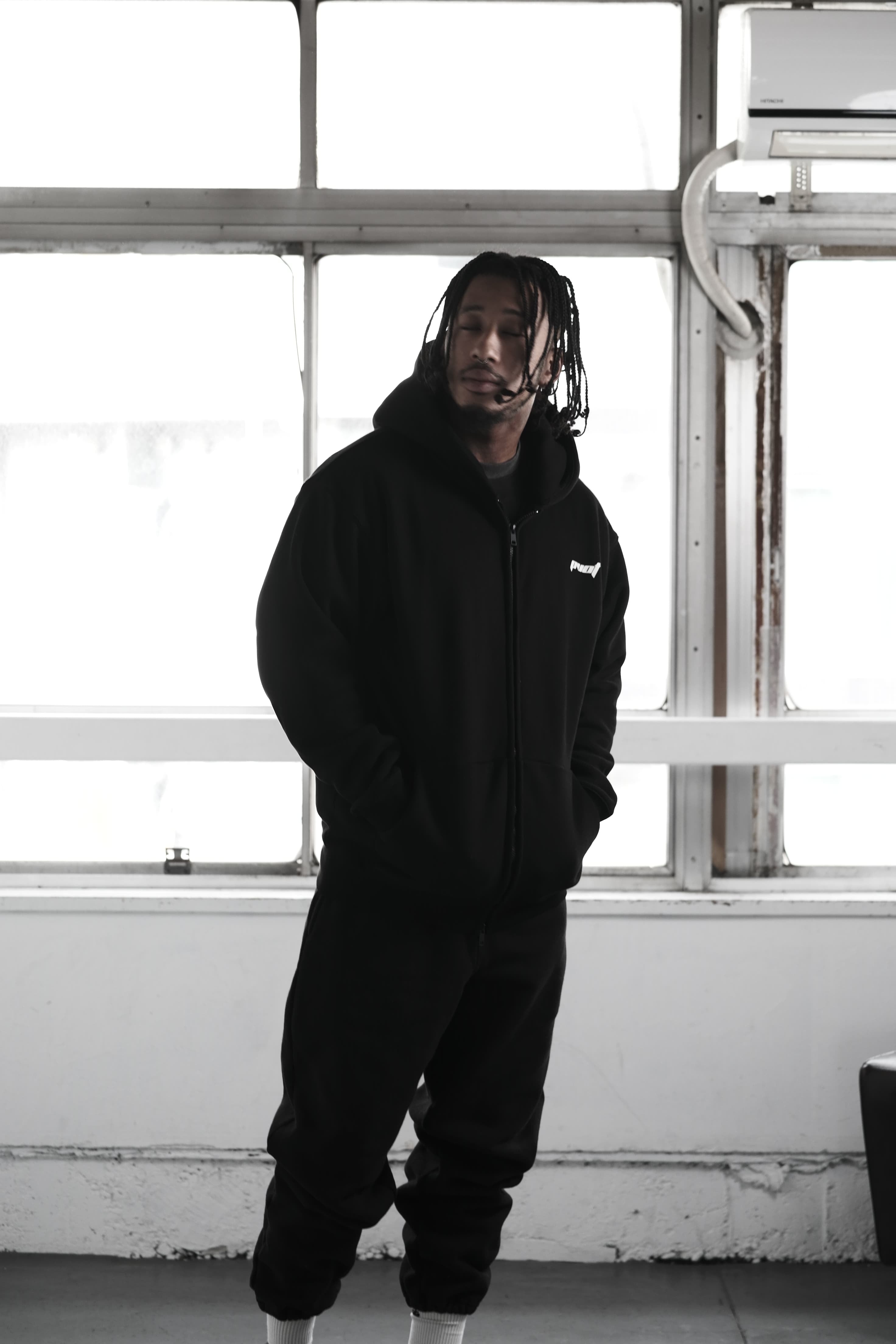 Pvot "OG" Zip Hoodie (Black)