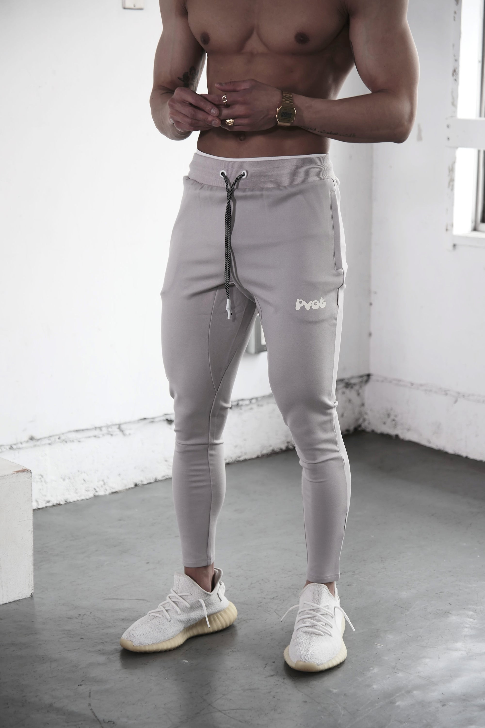 Pvot Jogger Pants 3rd (Light Gray)