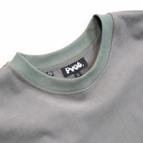 Pvot Over-Sized Long Sleeve T-Shirts (Moss Grey)