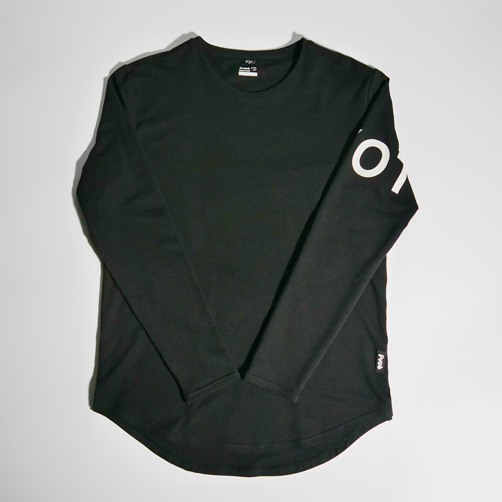 Pvot Street Long Sleeve T-shirts (Black)