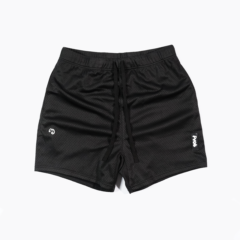PVOT メッシュハーフパンツ　ピボット MeshshortsBlackFront2.png?v=