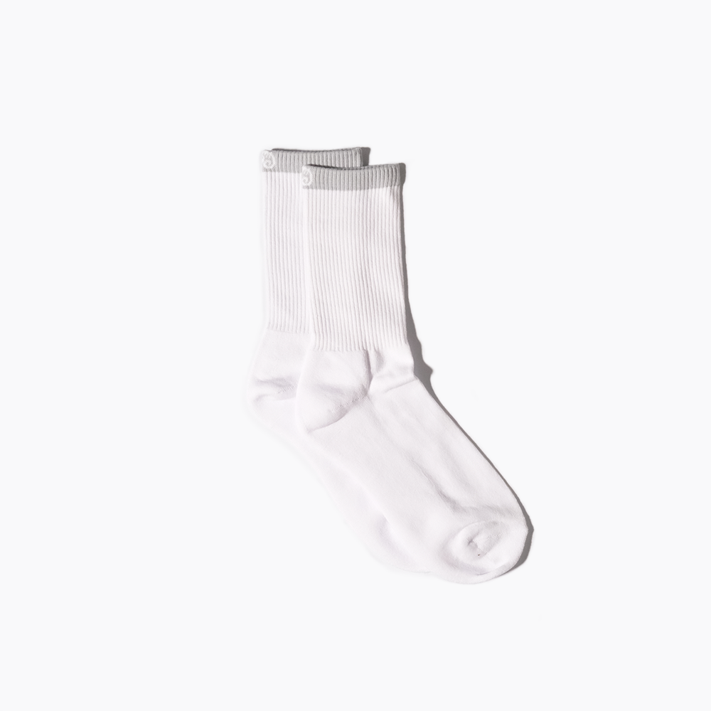 Pvot Mlatt Socks (White / Gray)