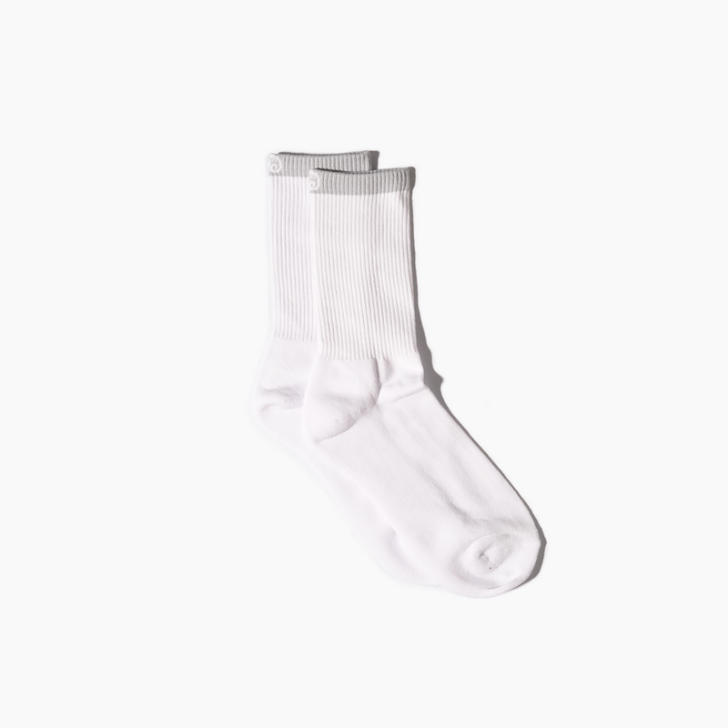 Pvot Mlatt Socks (White / Gray)