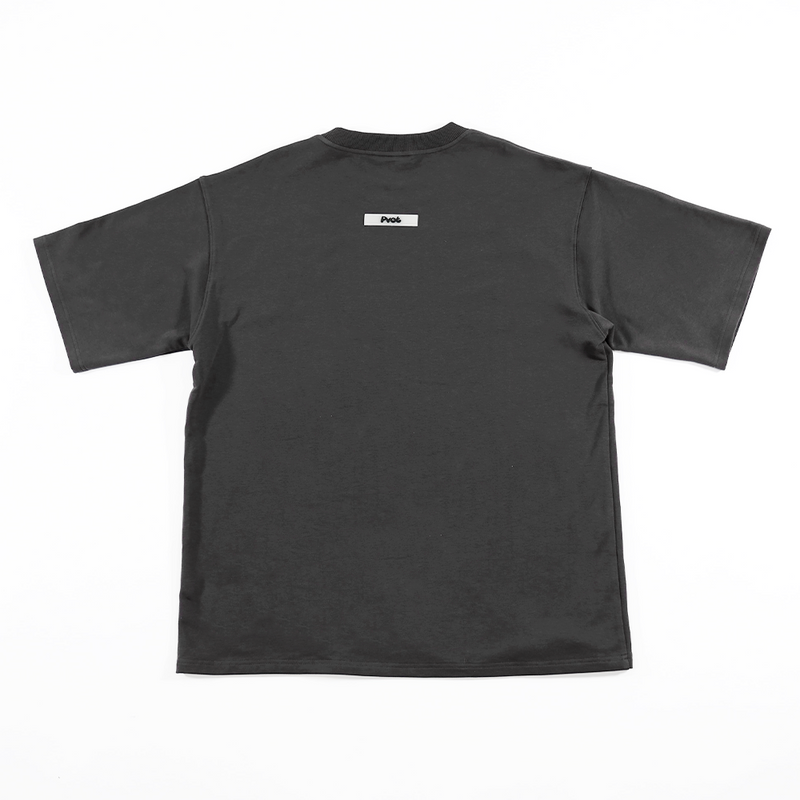 "Solitude" Over Sized T-Shirts (Dark Gray)