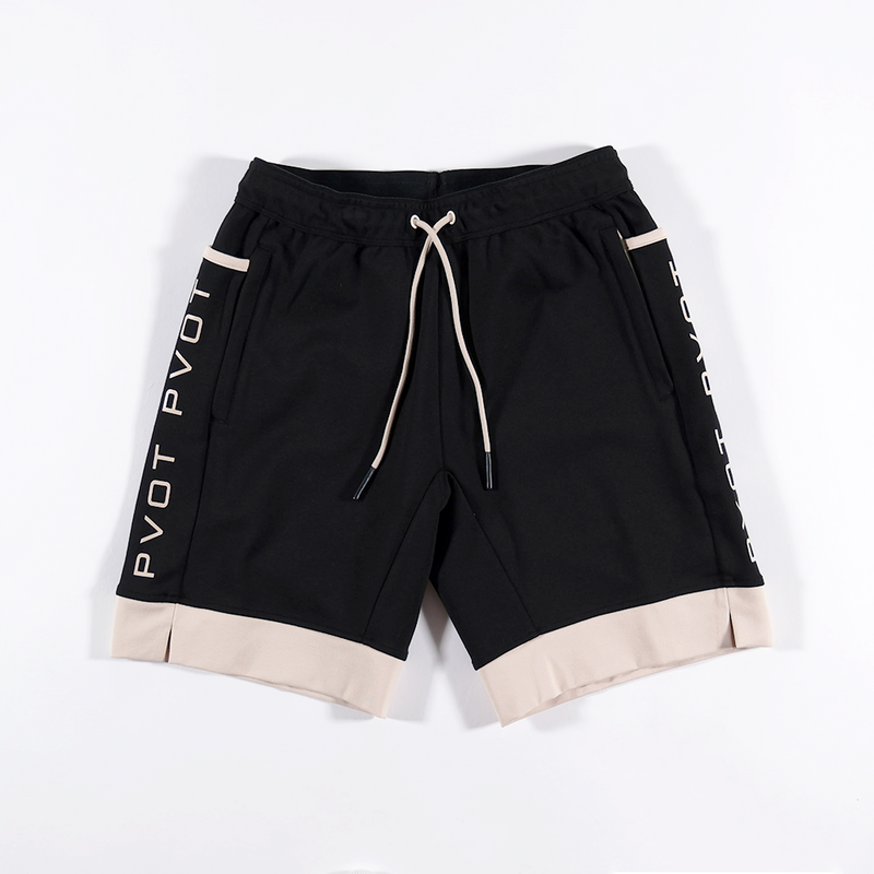 PVOT メンズ ショートパンツ ブラック Mサイズ Pvot Street Shorts (Black)