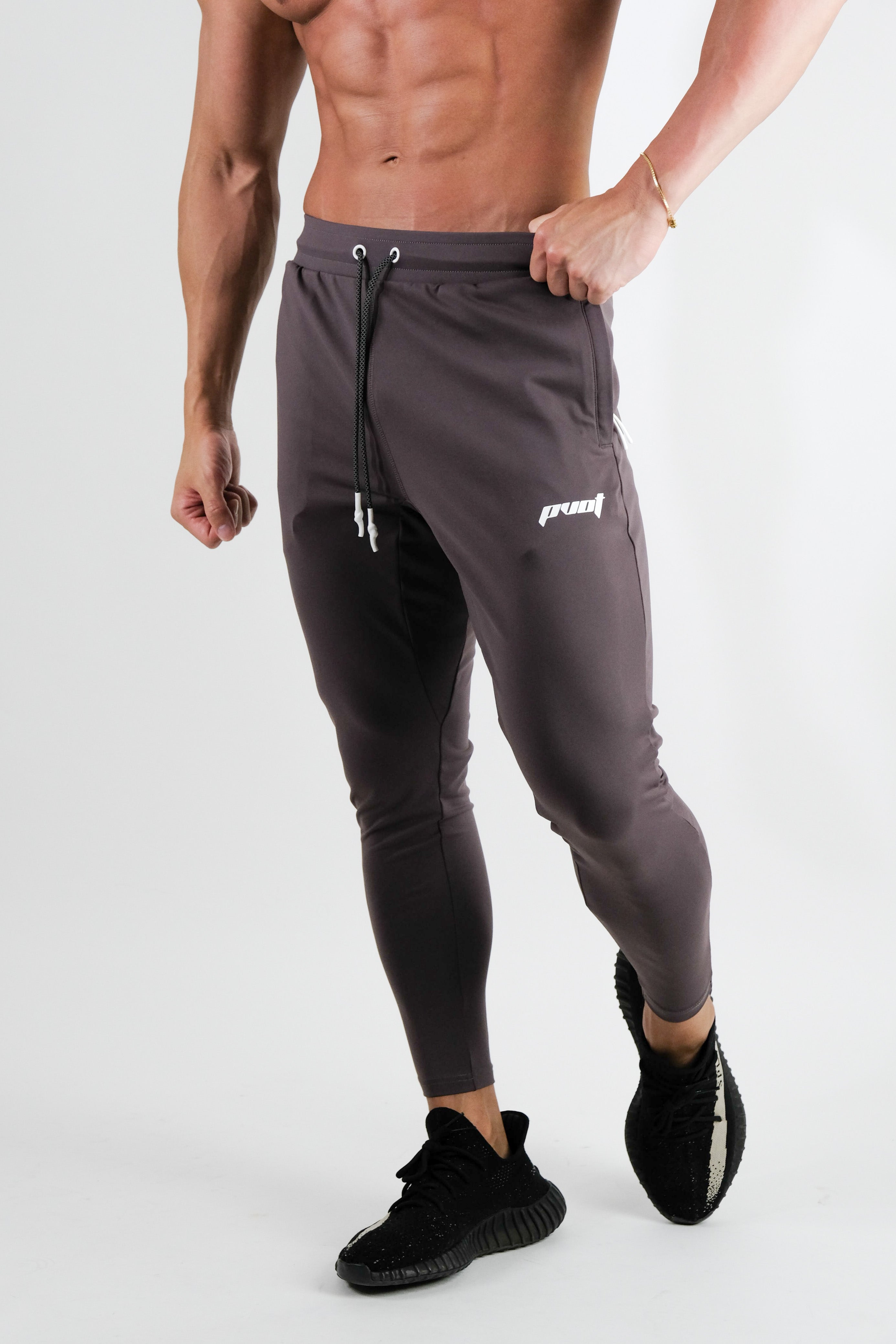 Pvot Ultra Stretch Jogger Pants (Reddish Gray)